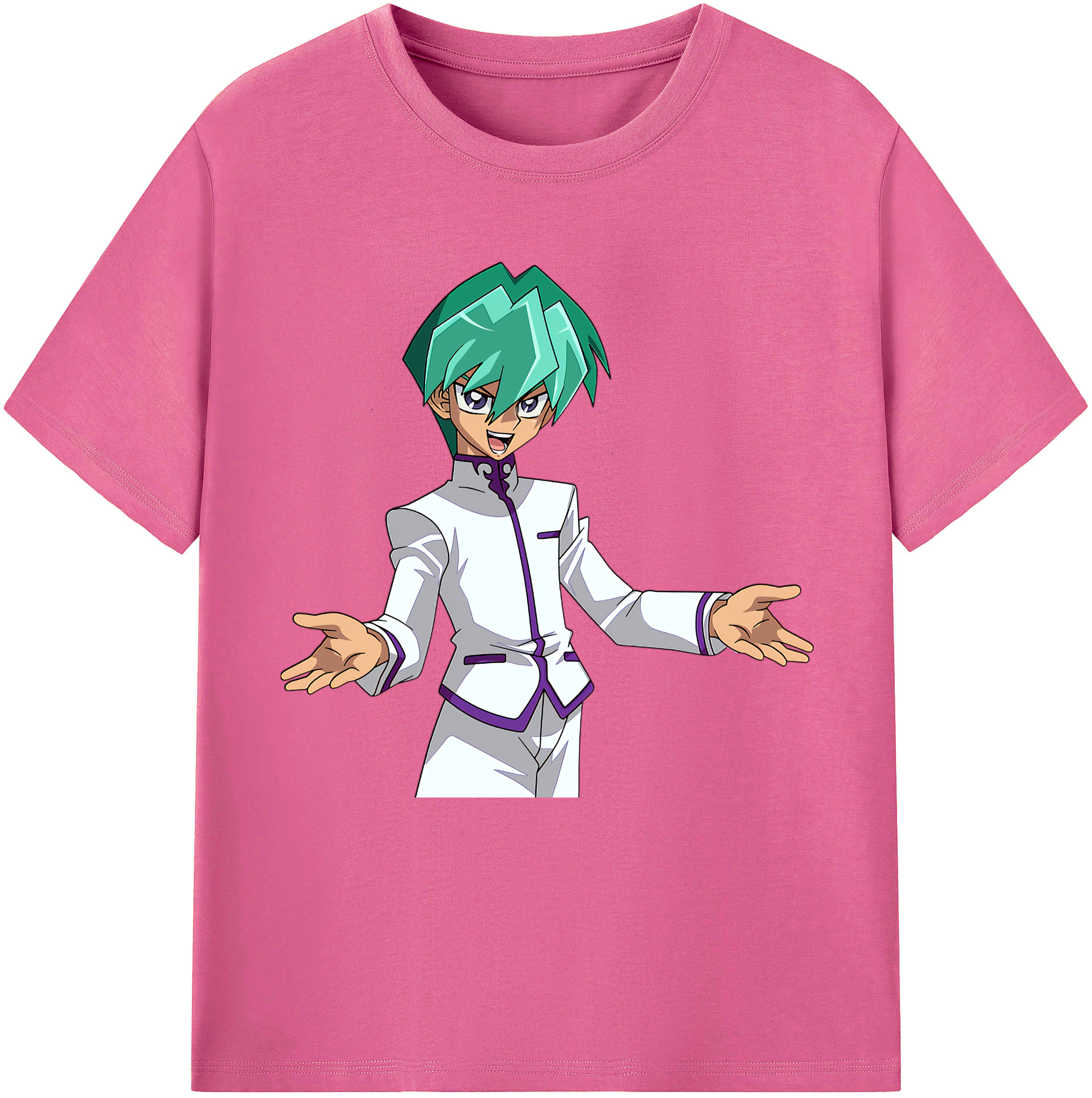 （画像用） 遊☆戯☆王 Yu-Gi-Oh! レディースカジュアルプリントTシャツ（綿100％）