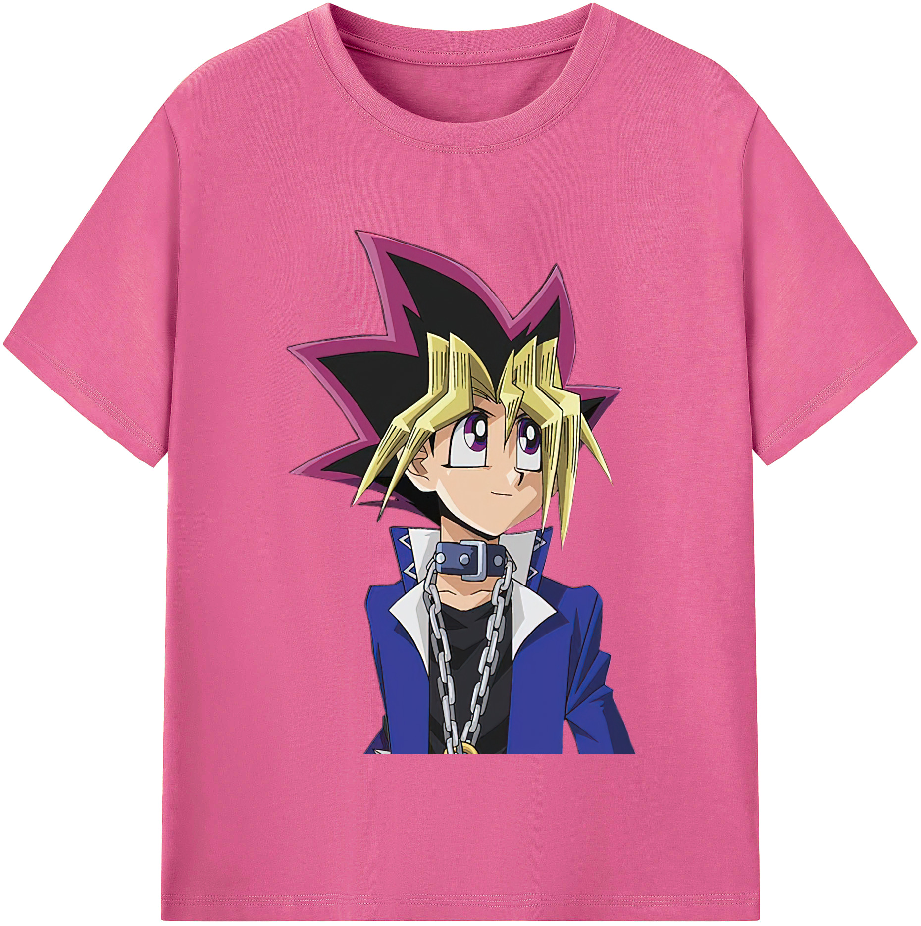 （画像用） 遊☆戯☆王 Yu-Gi-Oh! レディースカジュアルプリントTシャツ（綿100％）