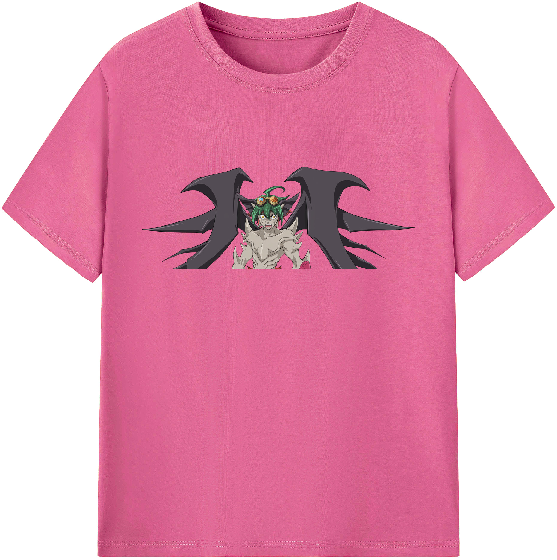 （画像用） 遊☆戯☆王 Yu-Gi-Oh! レディースカジュアルプリントTシャツ（綿100％）