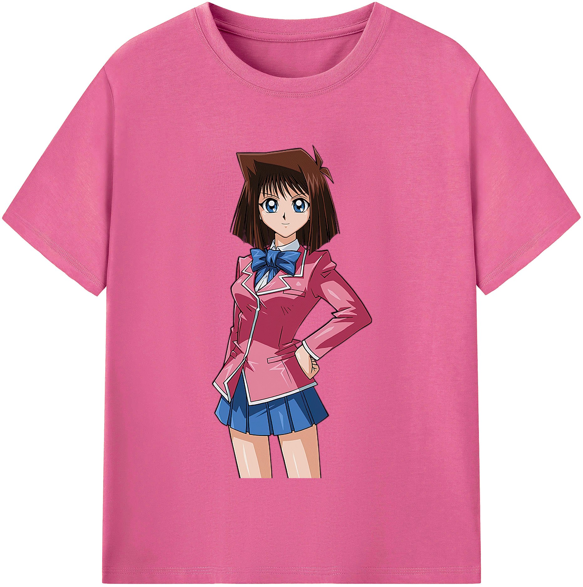 （画像用） 遊☆戯☆王 Yu-Gi-Oh! レディースカジュアルプリントTシャツ（綿100％）