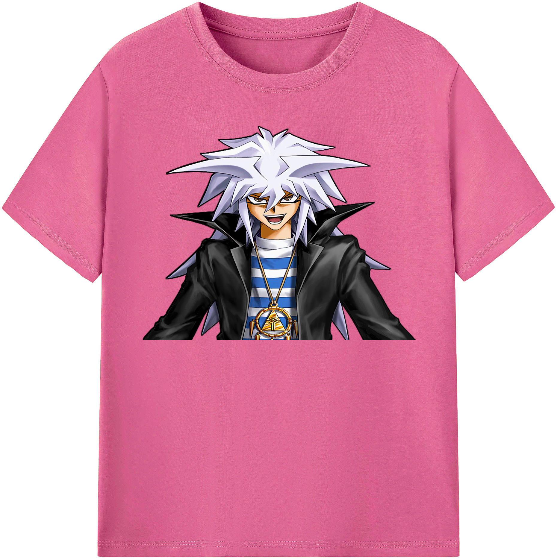 （画像用） 遊☆戯☆王 Yu-Gi-Oh! レディースカジュアルプリントTシャツ（綿100％）