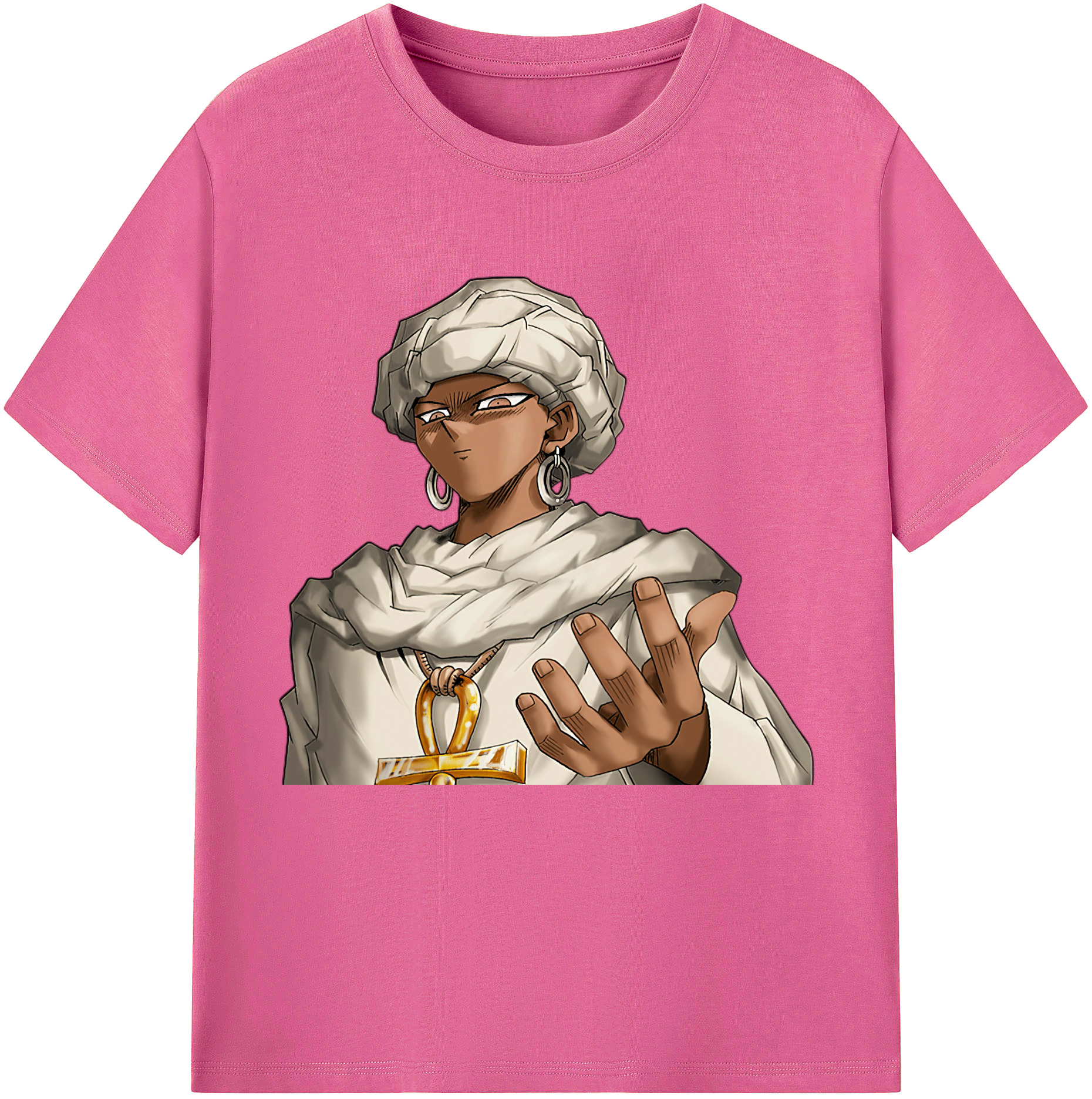 （画像用） 遊☆戯☆王 Yu-Gi-Oh! レディースカジュアルプリントTシャツ（綿100％）
