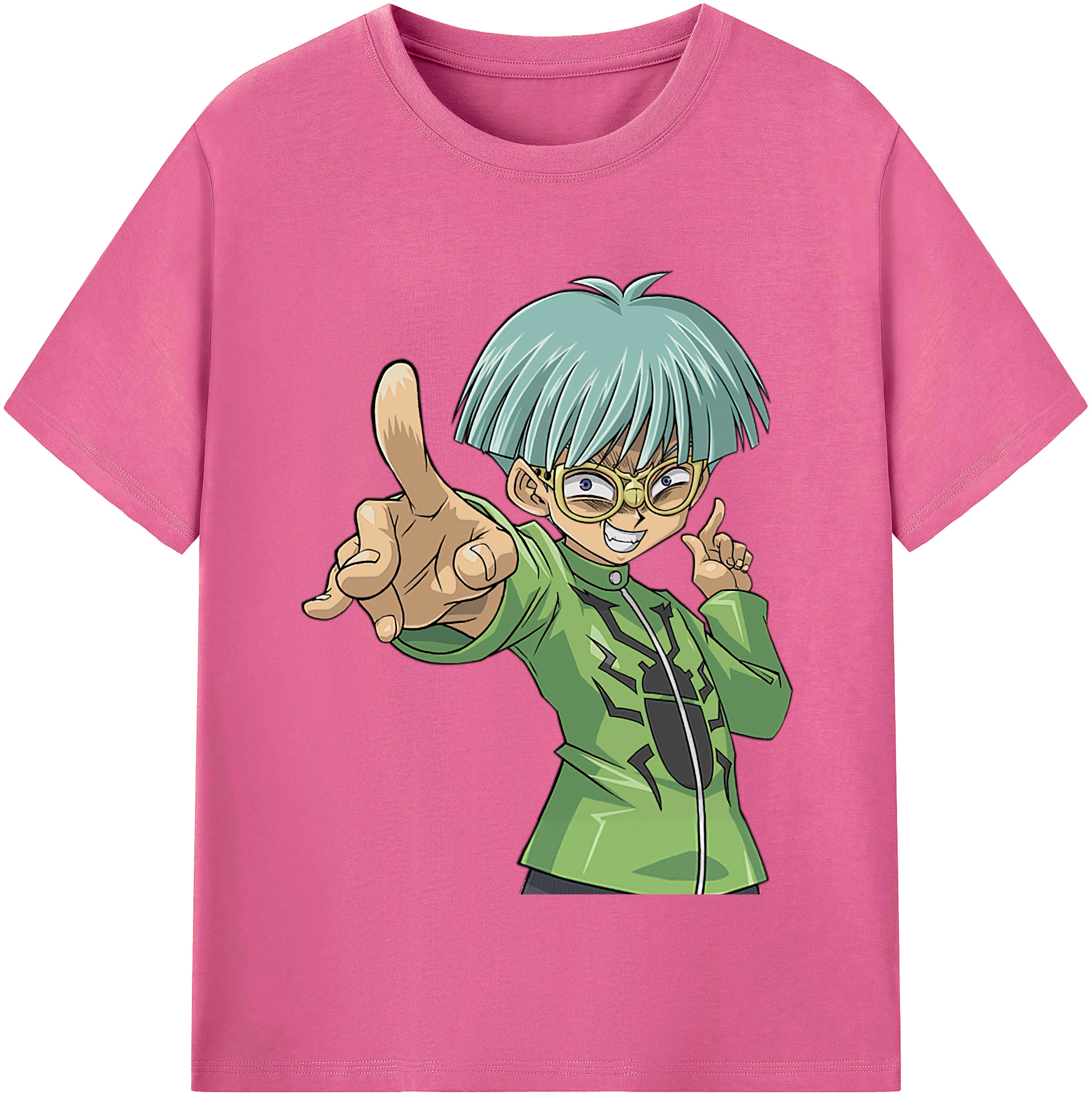 （画像用） 遊☆戯☆王 Yu-Gi-Oh! レディースカジュアルプリントTシャツ（綿100％）