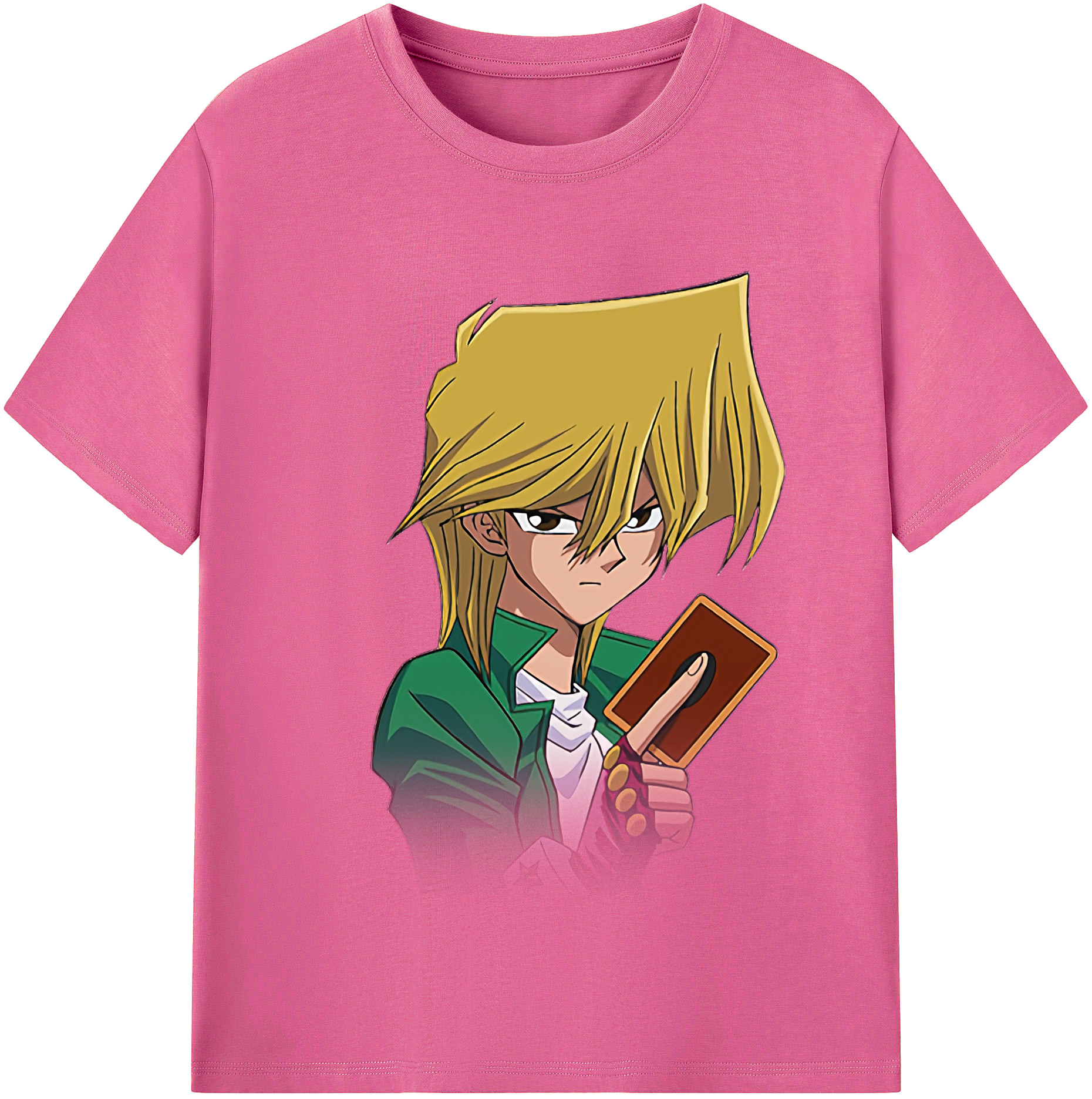 （画像用） 遊☆戯☆王 Yu-Gi-Oh! レディースカジュアルプリントTシャツ（綿100％）