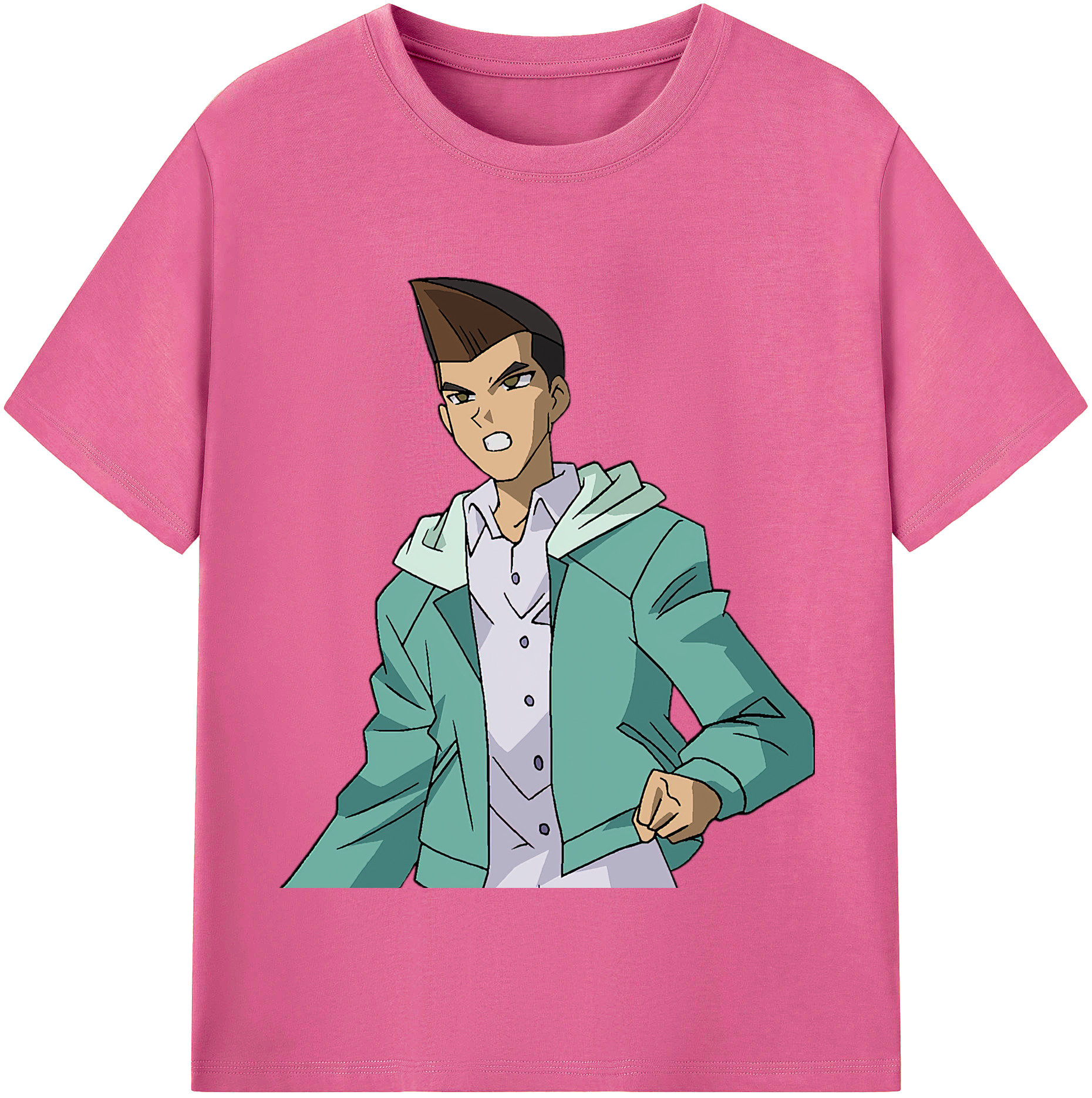 （画像用） 遊☆戯☆王 Yu-Gi-Oh! レディースカジュアルプリントTシャツ（綿100％）