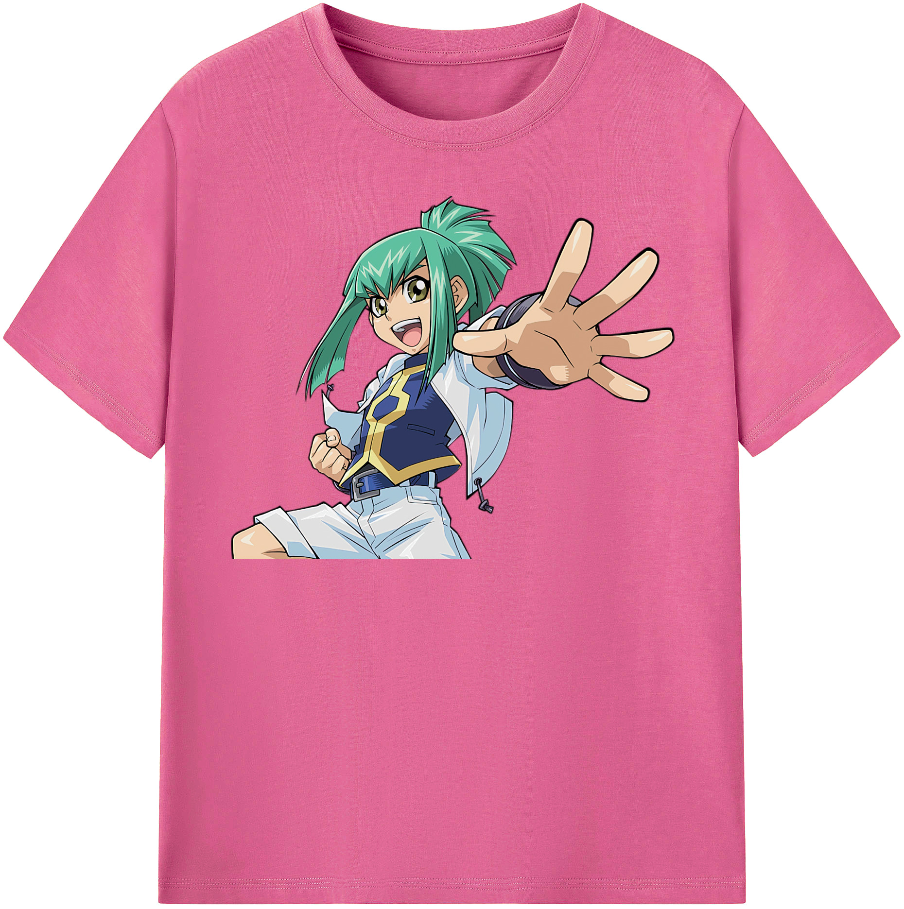 （画像用） 遊☆戯☆王 Yu-Gi-Oh! レディースカジュアルプリントTシャツ（綿100％）