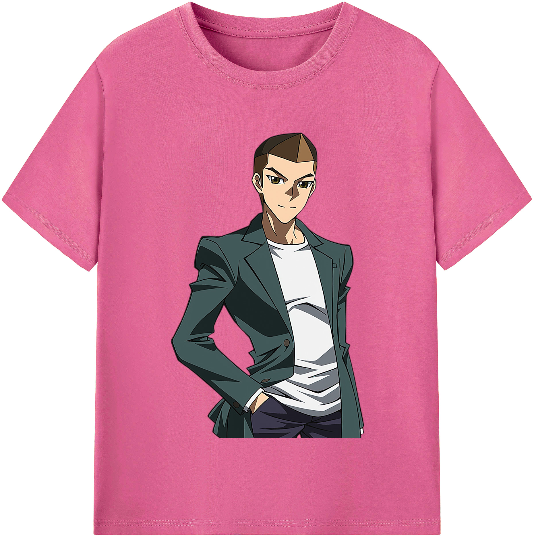 （画像用） 遊☆戯☆王 Yu-Gi-Oh! レディースカジュアルプリントTシャツ（綿100％）