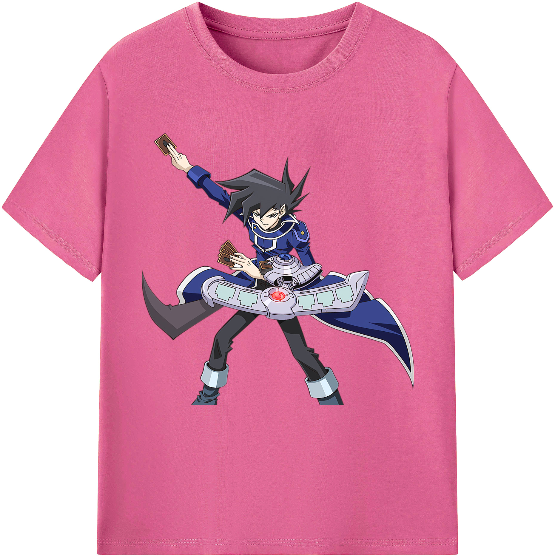 （画像用） 遊☆戯☆王 Yu-Gi-Oh! レディースカジュアルプリントTシャツ（綿100％）
