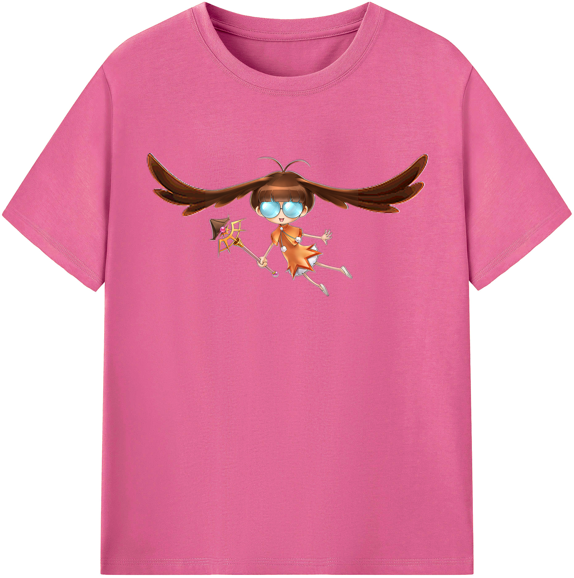 （画像用） 遊☆戯☆王 Yu-Gi-Oh! レディースカジュアルプリントTシャツ（綿100％）