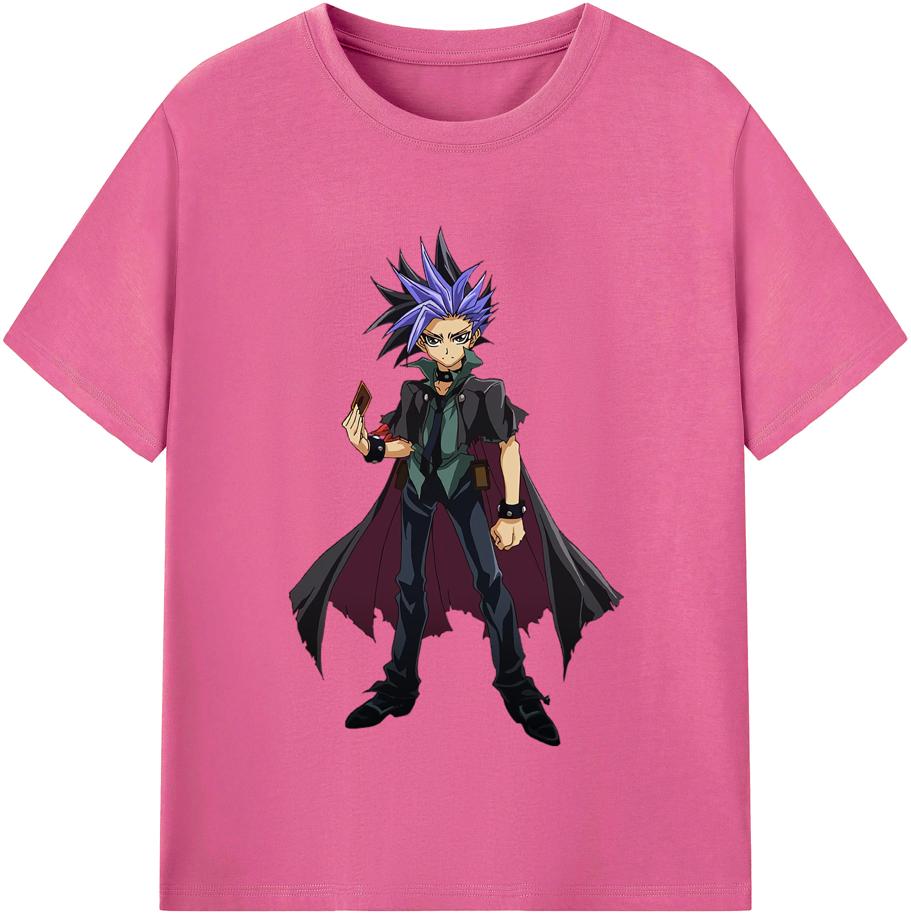 （画像用） 遊☆戯☆王 Yu-Gi-Oh! レディースカジュアルプリントTシャツ（綿100％）