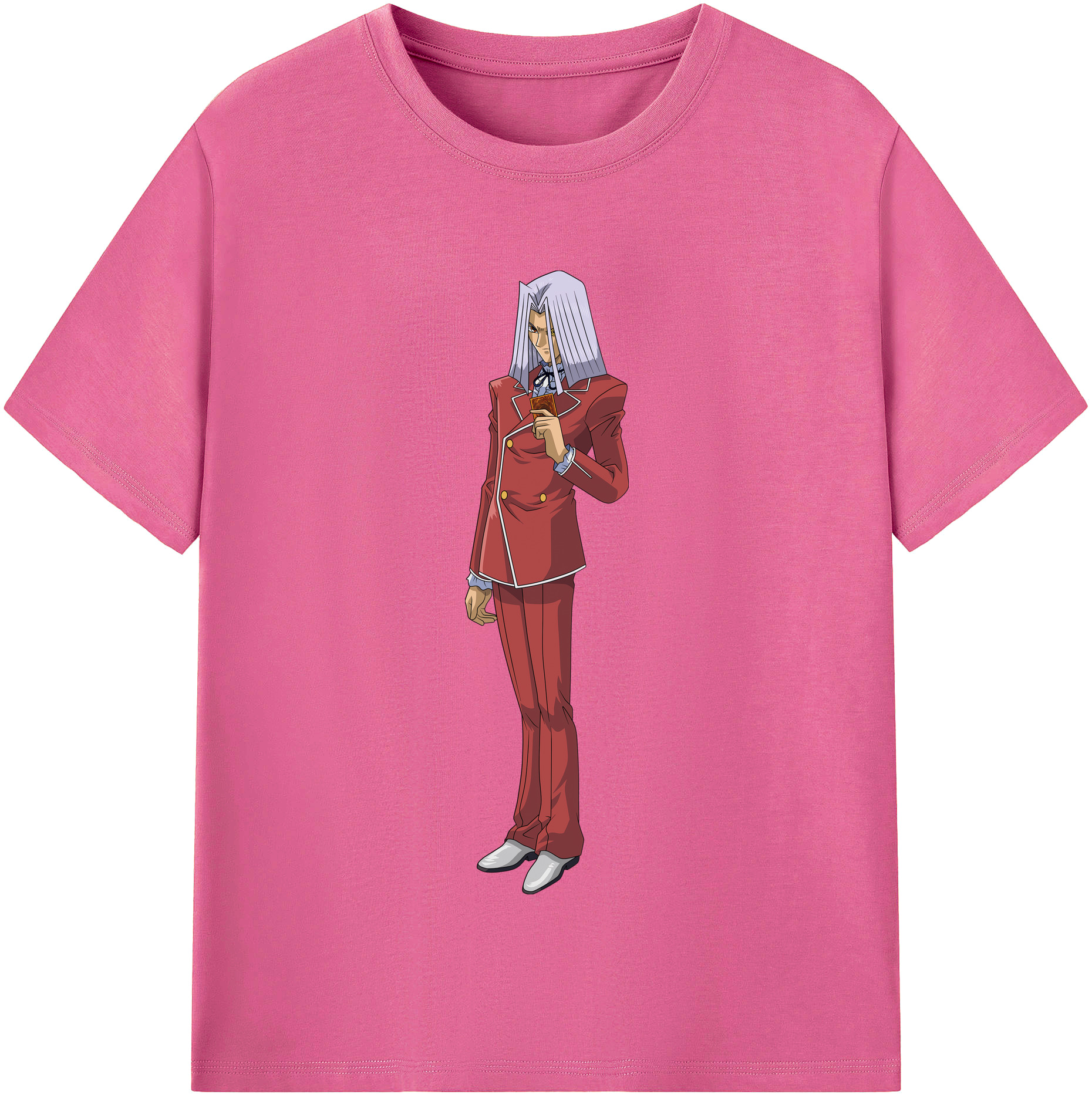 （画像用） 遊☆戯☆王 Yu-Gi-Oh! レディースカジュアルプリントTシャツ（綿100％）