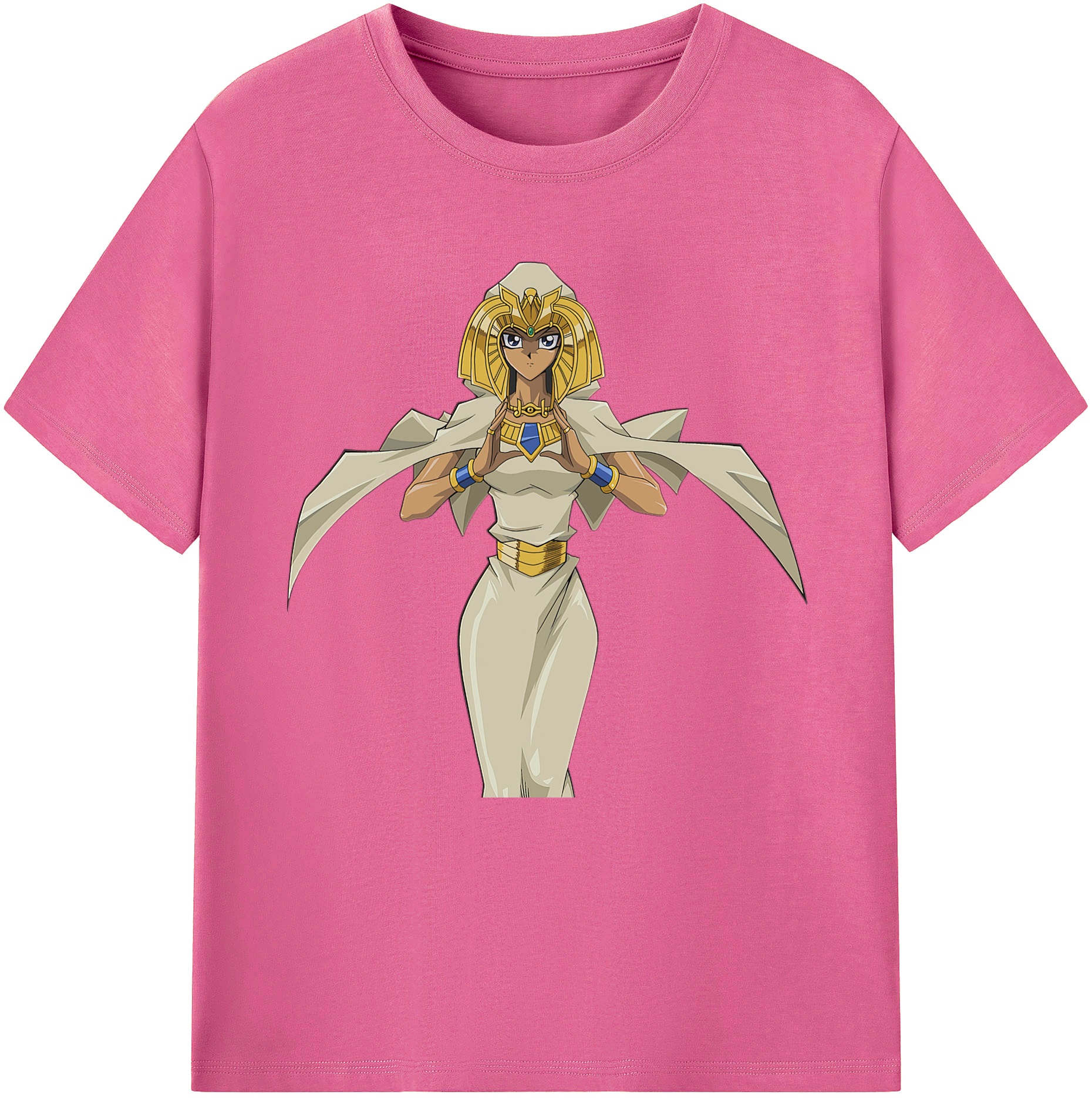 （画像用） 遊☆戯☆王 Yu-Gi-Oh! レディースカジュアルプリントTシャツ（綿100％）