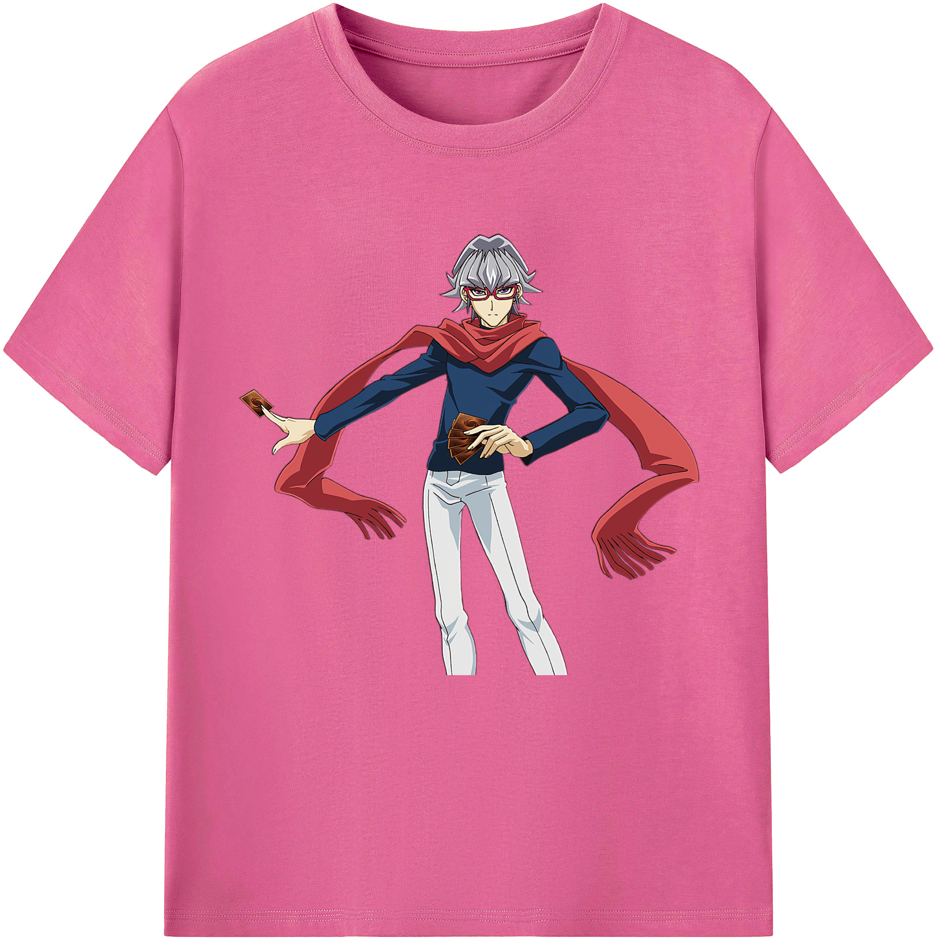 （画像用） 遊☆戯☆王 Yu-Gi-Oh! レディースカジュアルプリントTシャツ（綿100％）