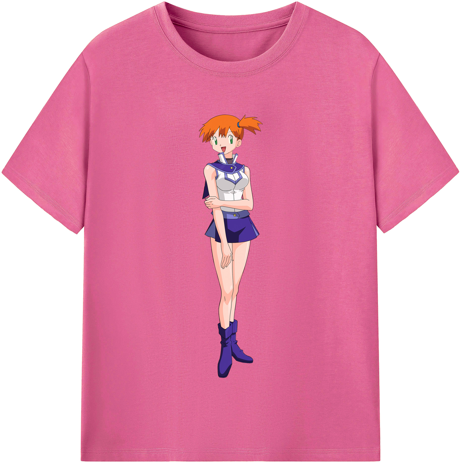 （画像用） 遊☆戯☆王 Yu-Gi-Oh! レディースカジュアルプリントTシャツ（綿100％）