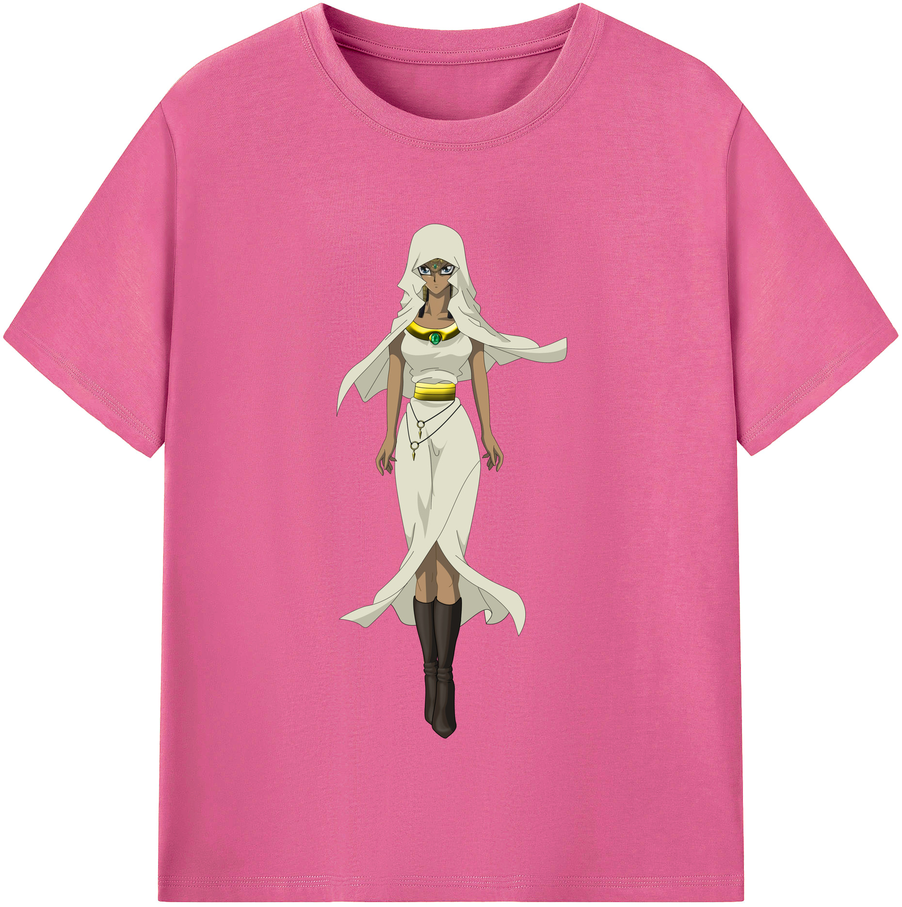 （画像用） 遊☆戯☆王 Yu-Gi-Oh! レディースカジュアルプリントTシャツ（綿100％）