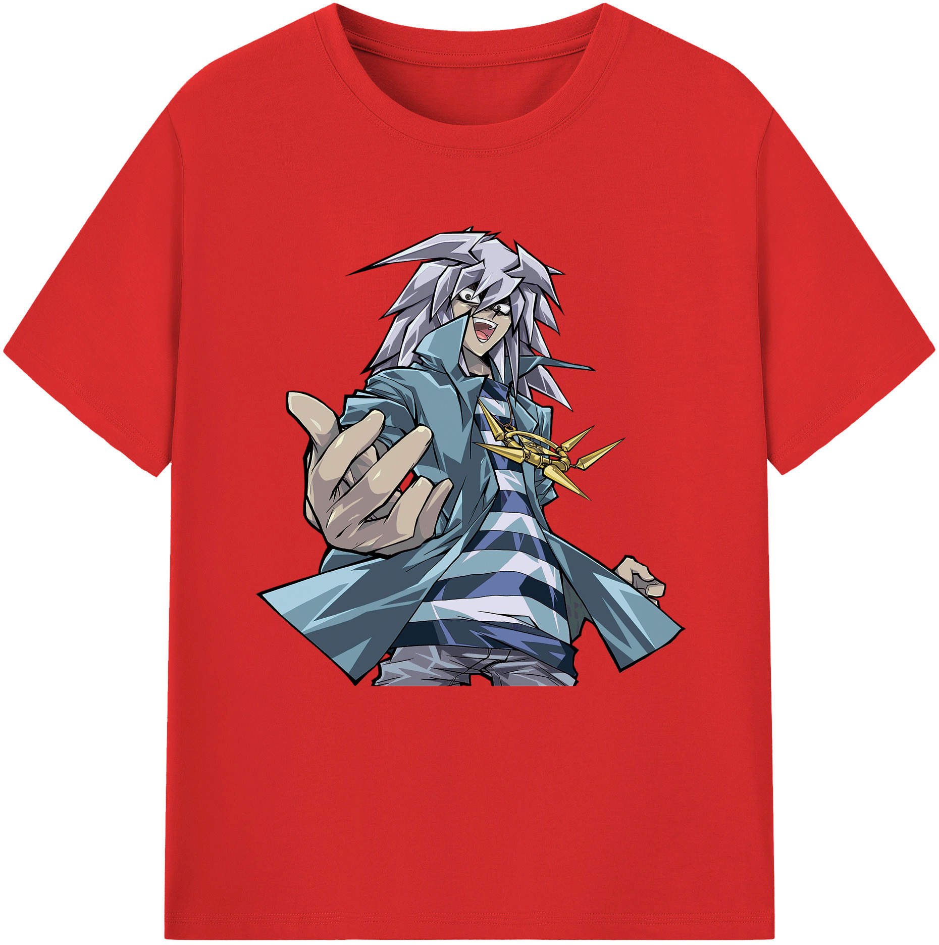 （画像用） 遊☆戯☆王 Yu-Gi-Oh! レディースカジュアルプリントTシャツ（綿100％）