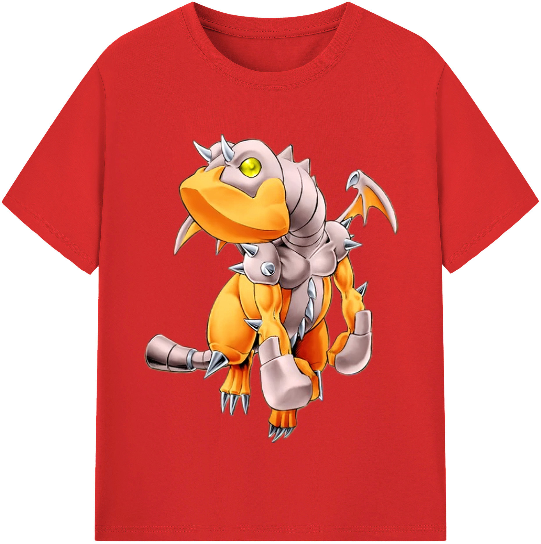 （画像用） 遊☆戯☆王 Yu-Gi-Oh! レディースカジュアルプリントTシャツ（綿100％）
