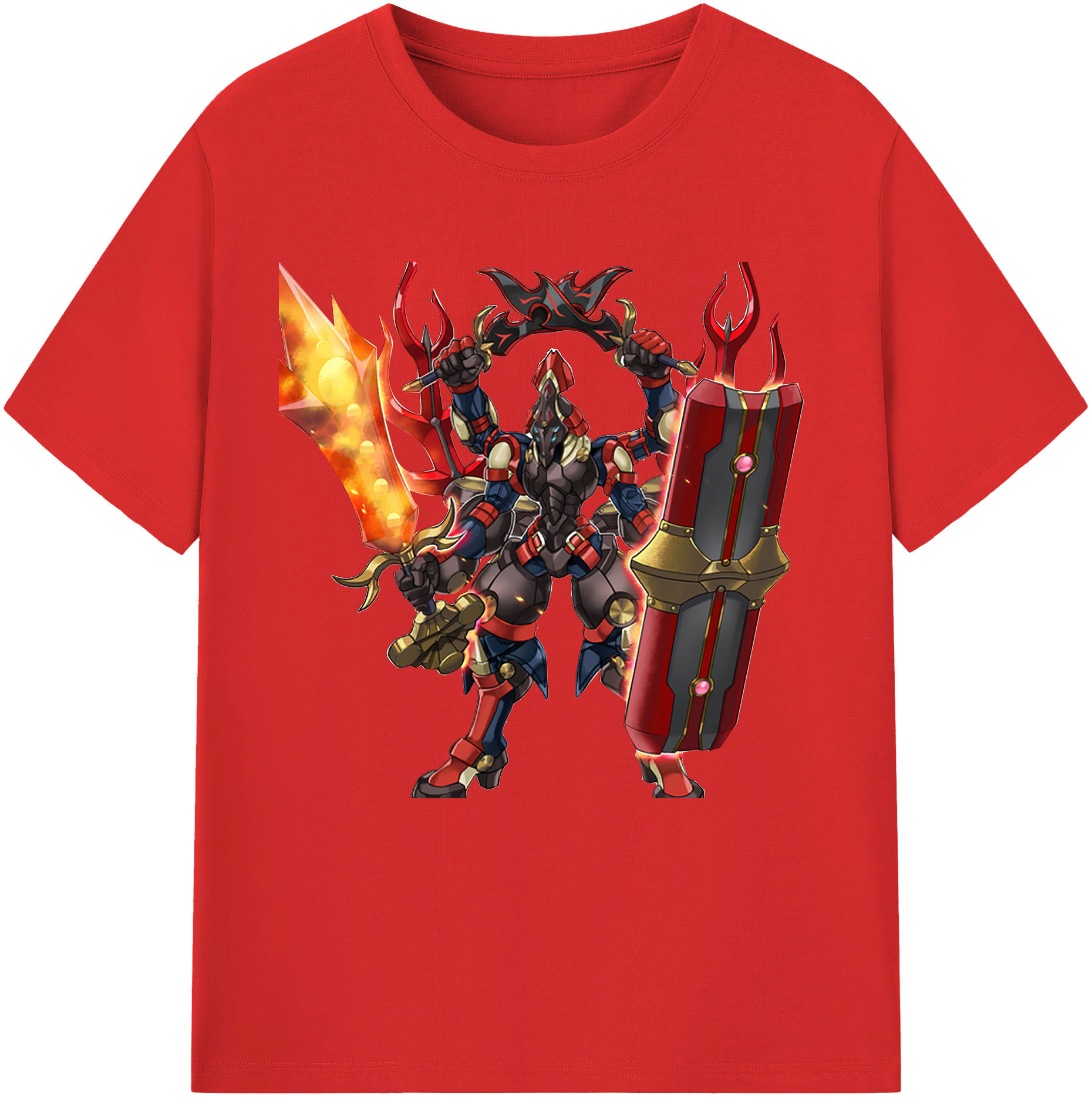 （画像用） 遊☆戯☆王 Yu-Gi-Oh! レディースカジュアルプリントTシャツ（綿100％）