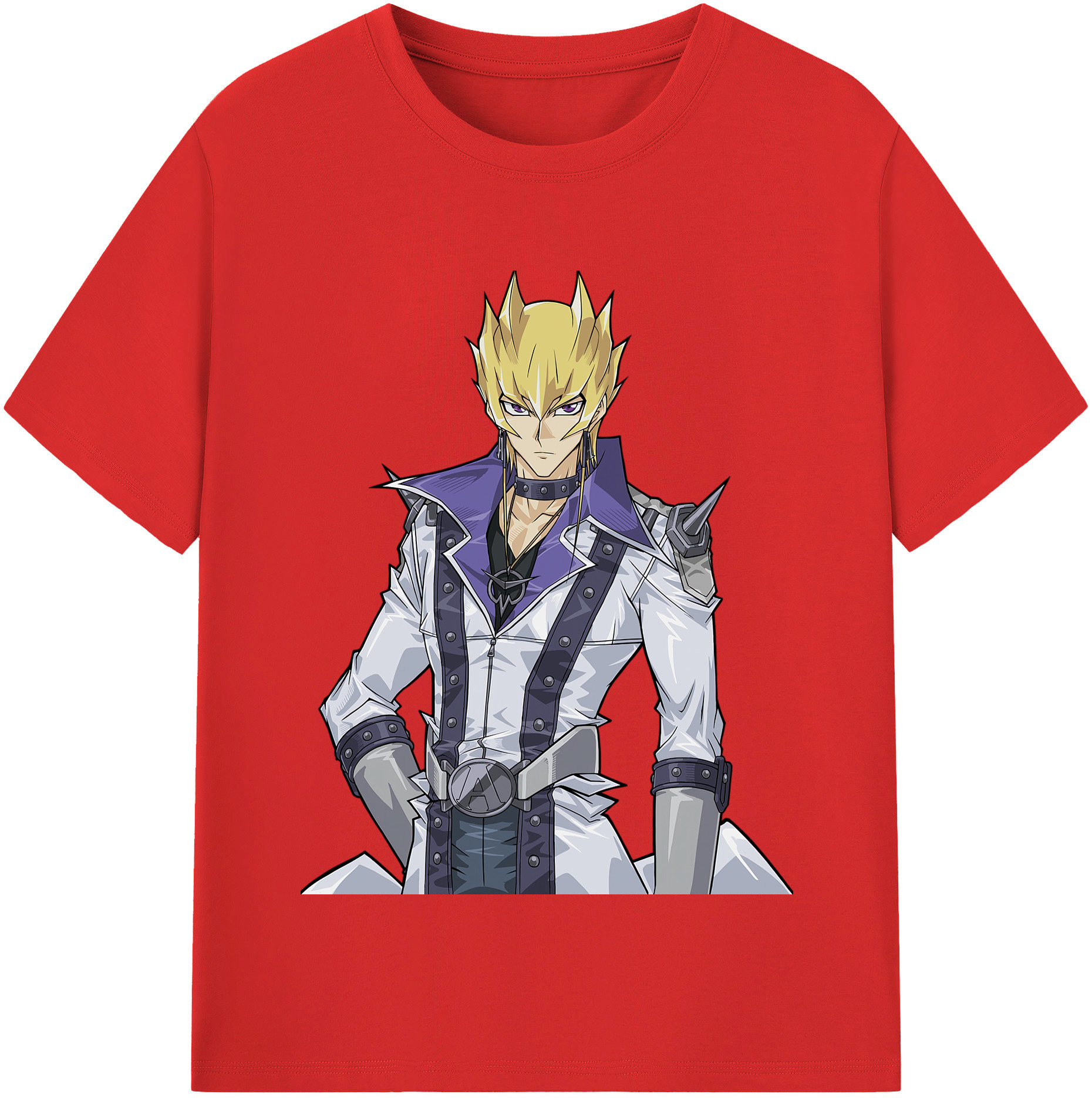 （画像用） 遊☆戯☆王 Yu-Gi-Oh! レディースカジュアルプリントTシャツ（綿100％）
