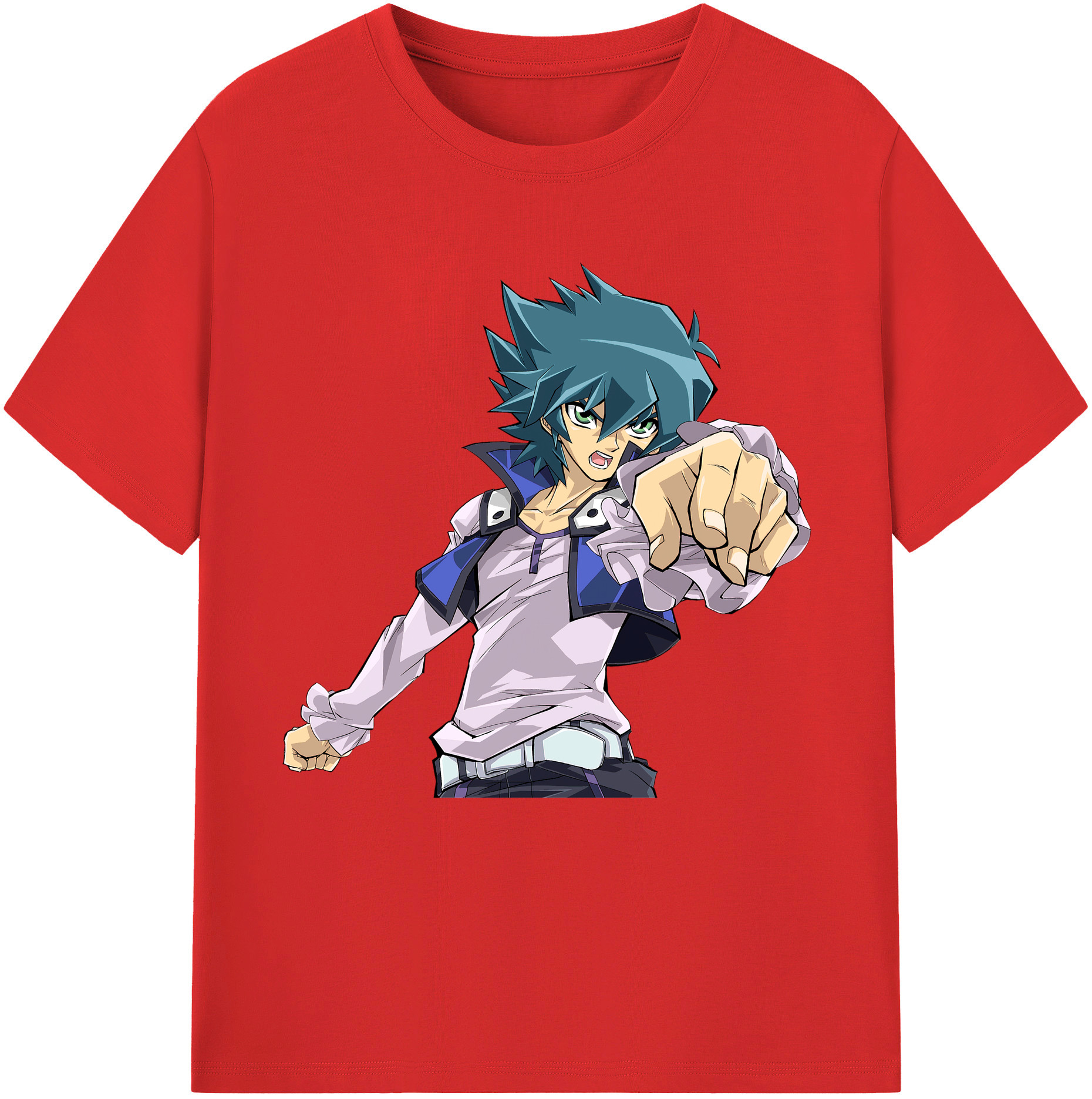 （画像用） 遊☆戯☆王 Yu-Gi-Oh! レディースカジュアルプリントTシャツ（綿100％）