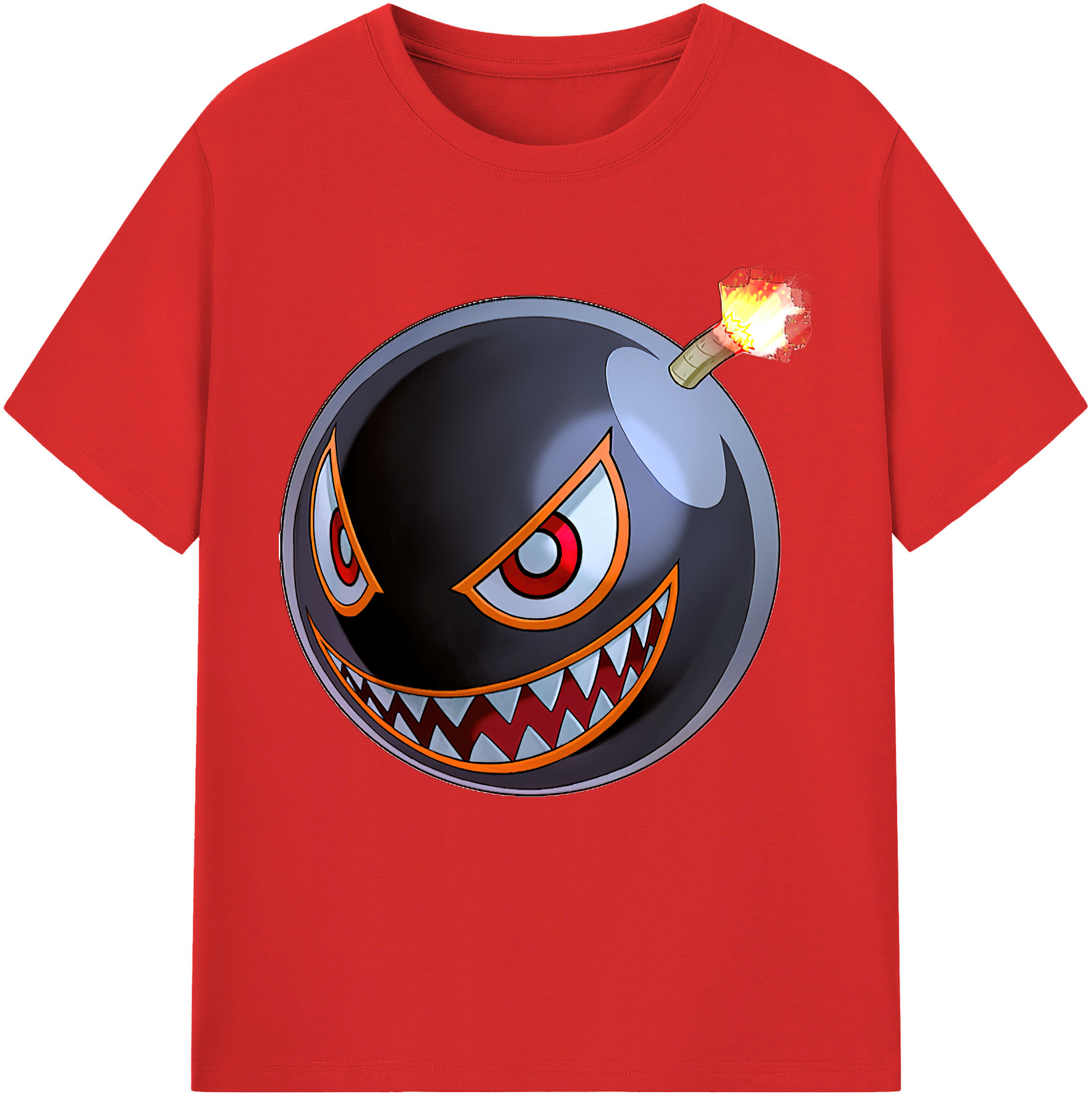 （画像用） 遊☆戯☆王 Yu-Gi-Oh! レディースカジュアルプリントTシャツ（綿100％）
