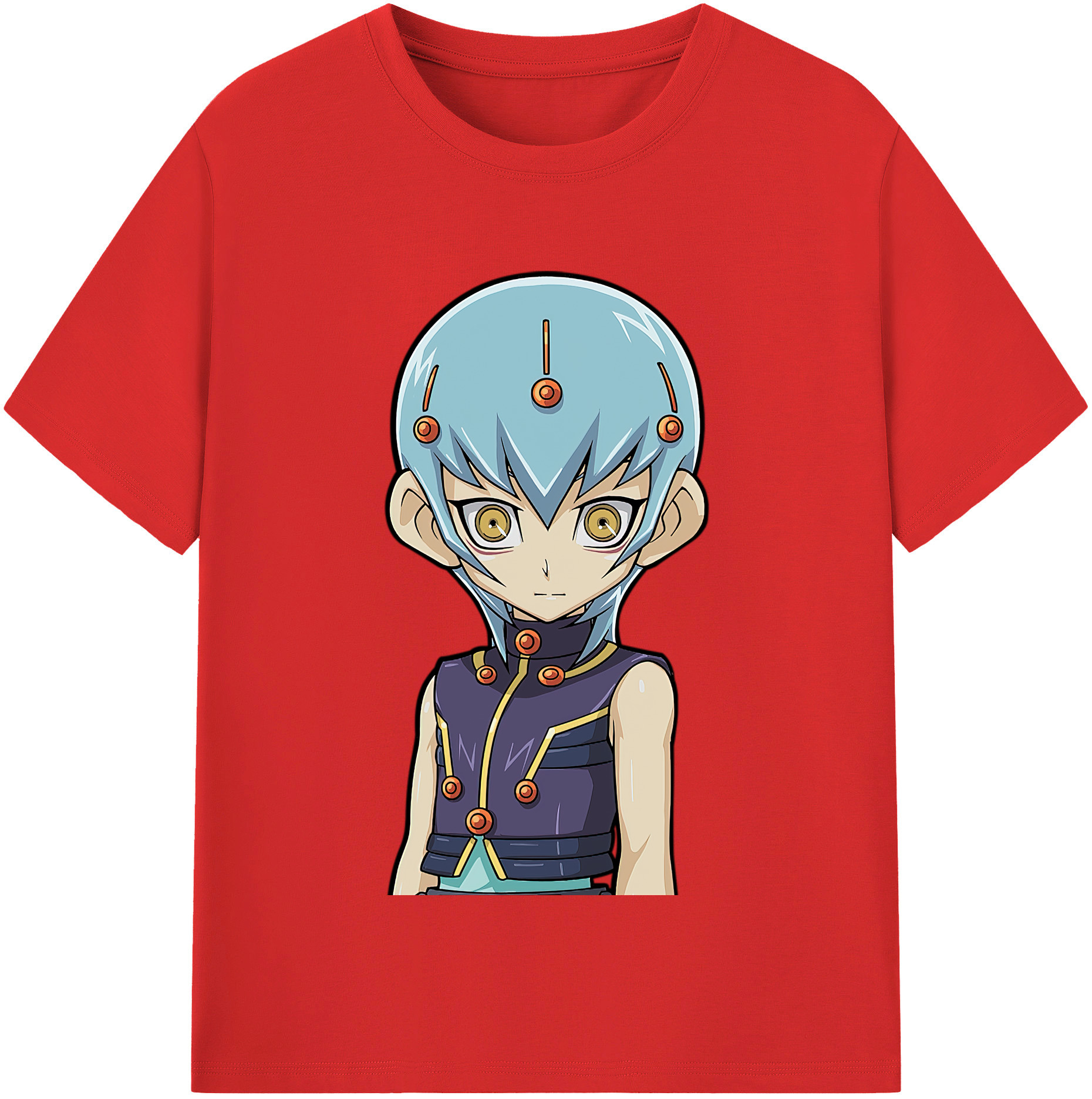 （画像用） 遊☆戯☆王 Yu-Gi-Oh! レディースカジュアルプリントTシャツ（綿100％）