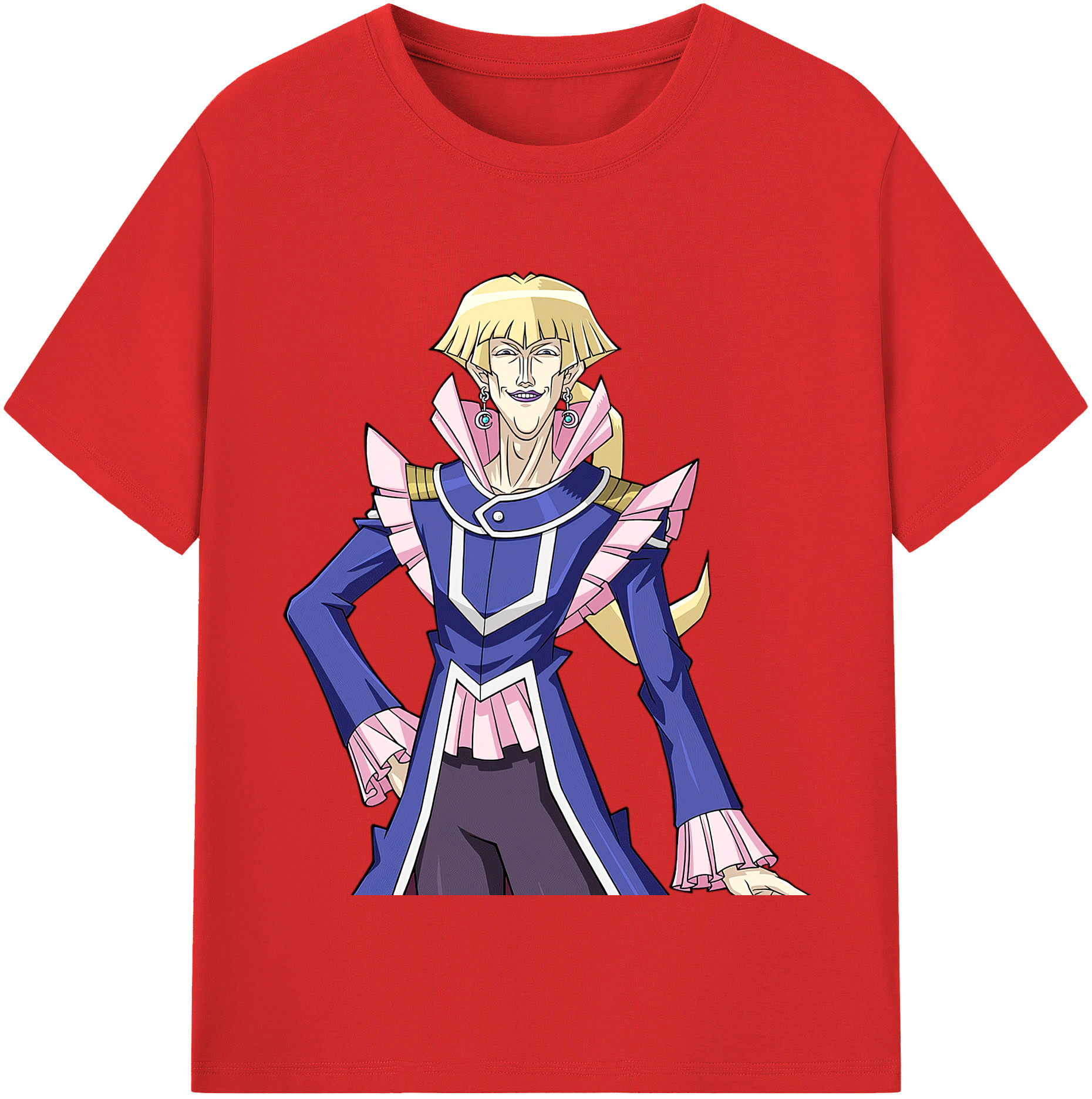 （画像用） 遊☆戯☆王 Yu-Gi-Oh! レディースカジュアルプリントTシャツ（綿100％）