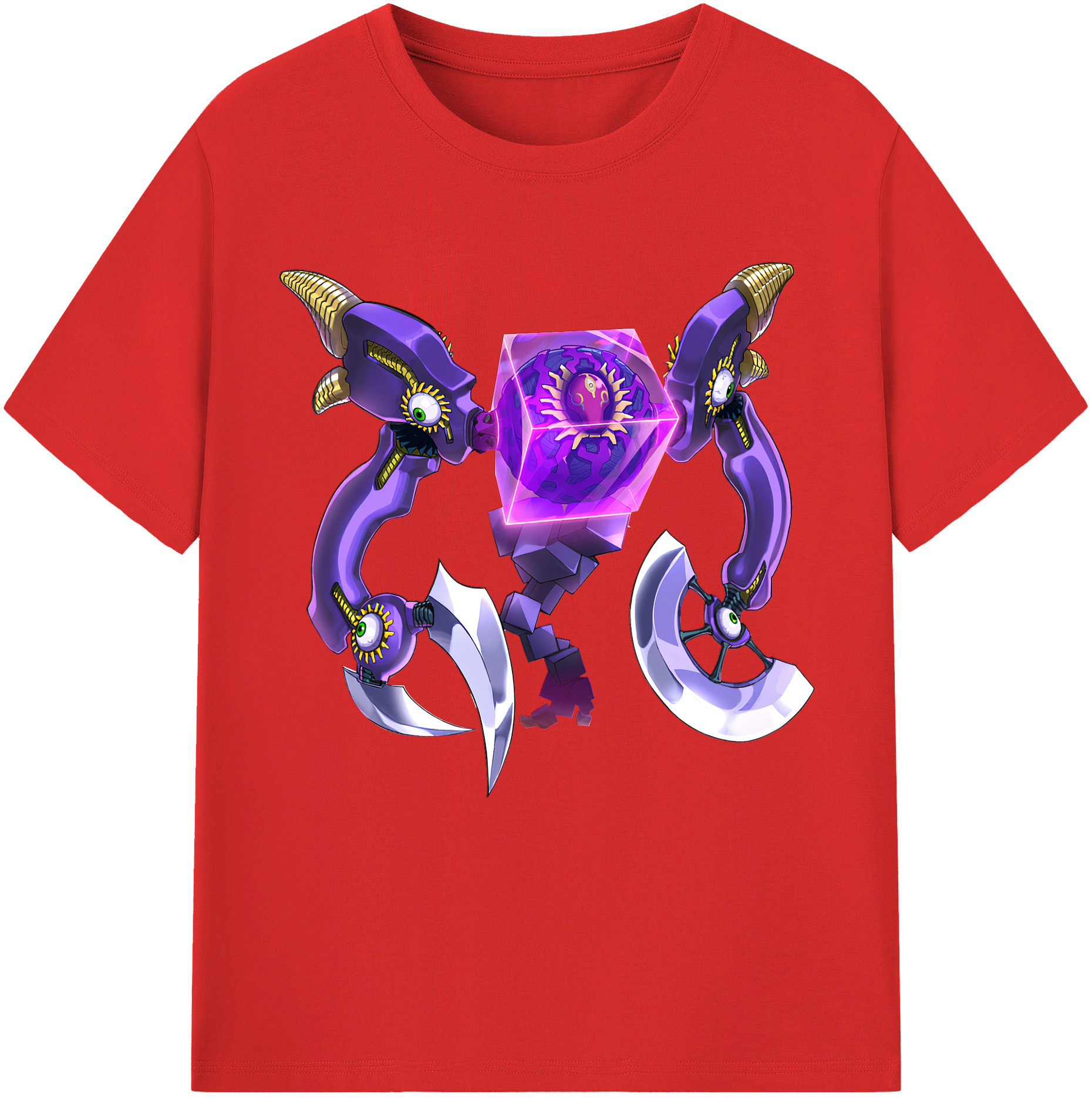 （画像用） 遊☆戯☆王 Yu-Gi-Oh! レディースカジュアルプリントTシャツ（綿100％）