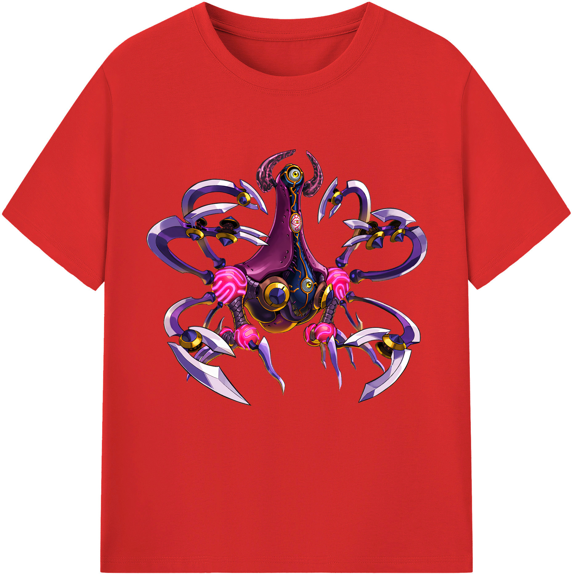 （画像用） 遊☆戯☆王 Yu-Gi-Oh! レディースカジュアルプリントTシャツ（綿100％）