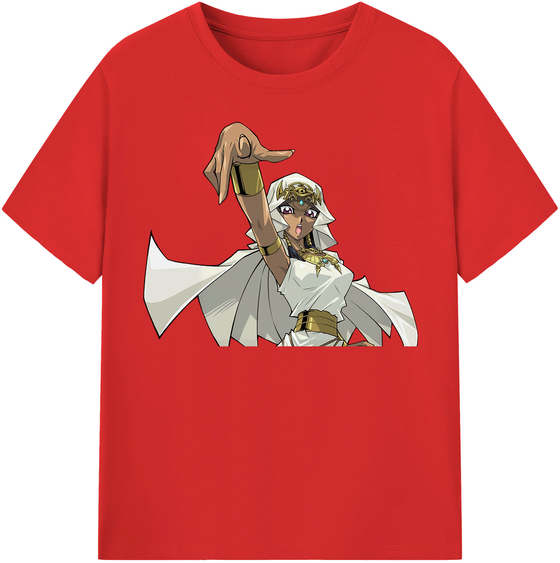 （画像用） 遊☆戯☆王 Yu-Gi-Oh! レディースカジュアルプリントTシャツ（綿100％）