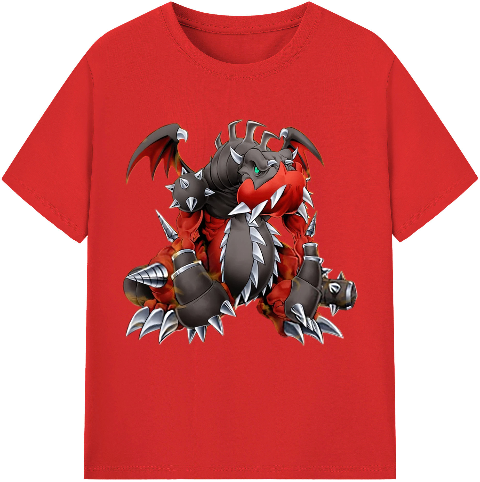 （画像用） 遊☆戯☆王 Yu-Gi-Oh! レディースカジュアルプリントTシャツ（綿100％）