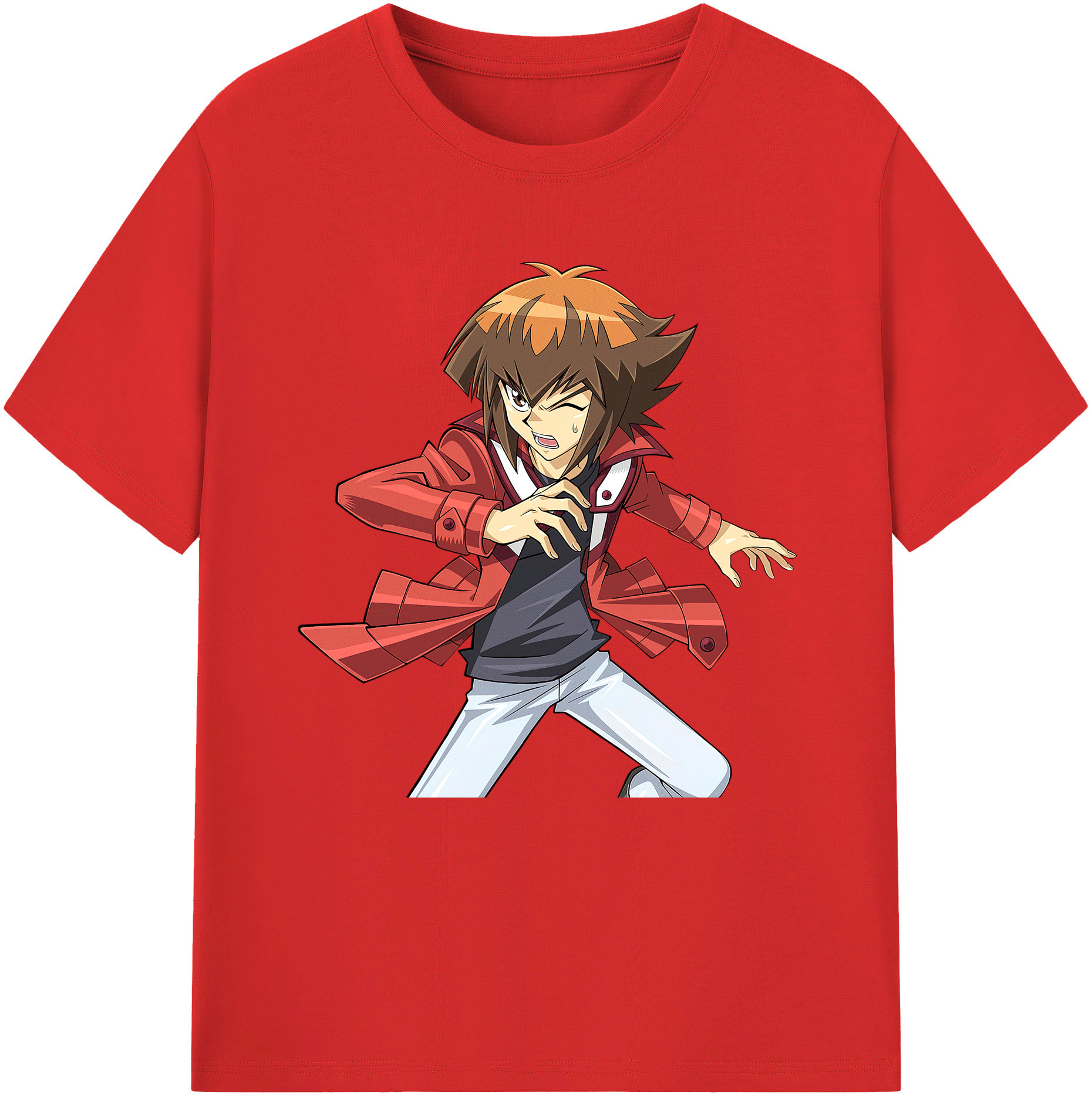 （画像用） 遊☆戯☆王 Yu-Gi-Oh! レディースカジュアルプリントTシャツ（綿100％）