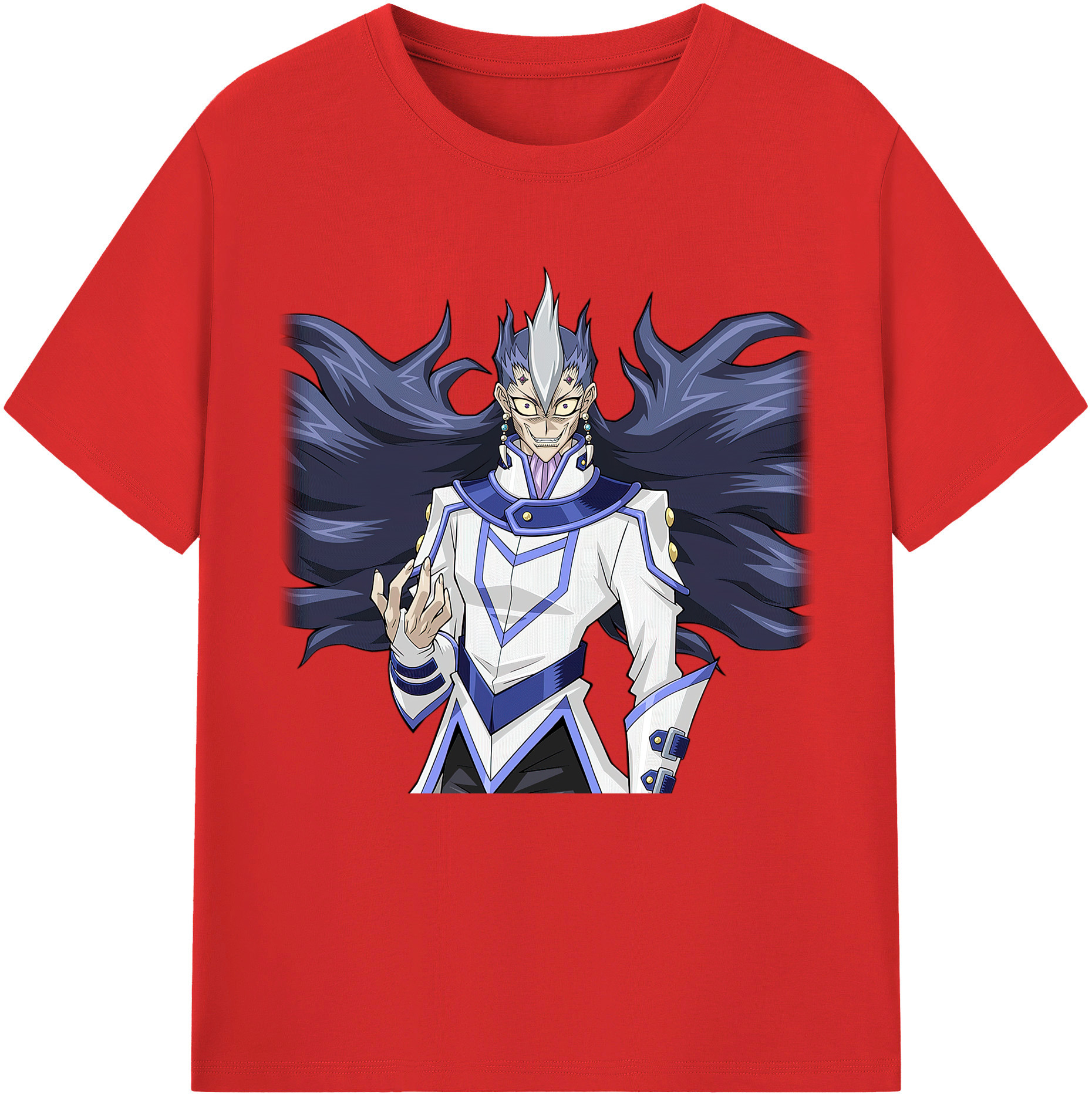 （画像用） 遊☆戯☆王 Yu-Gi-Oh! レディースカジュアルプリントTシャツ（綿100％）