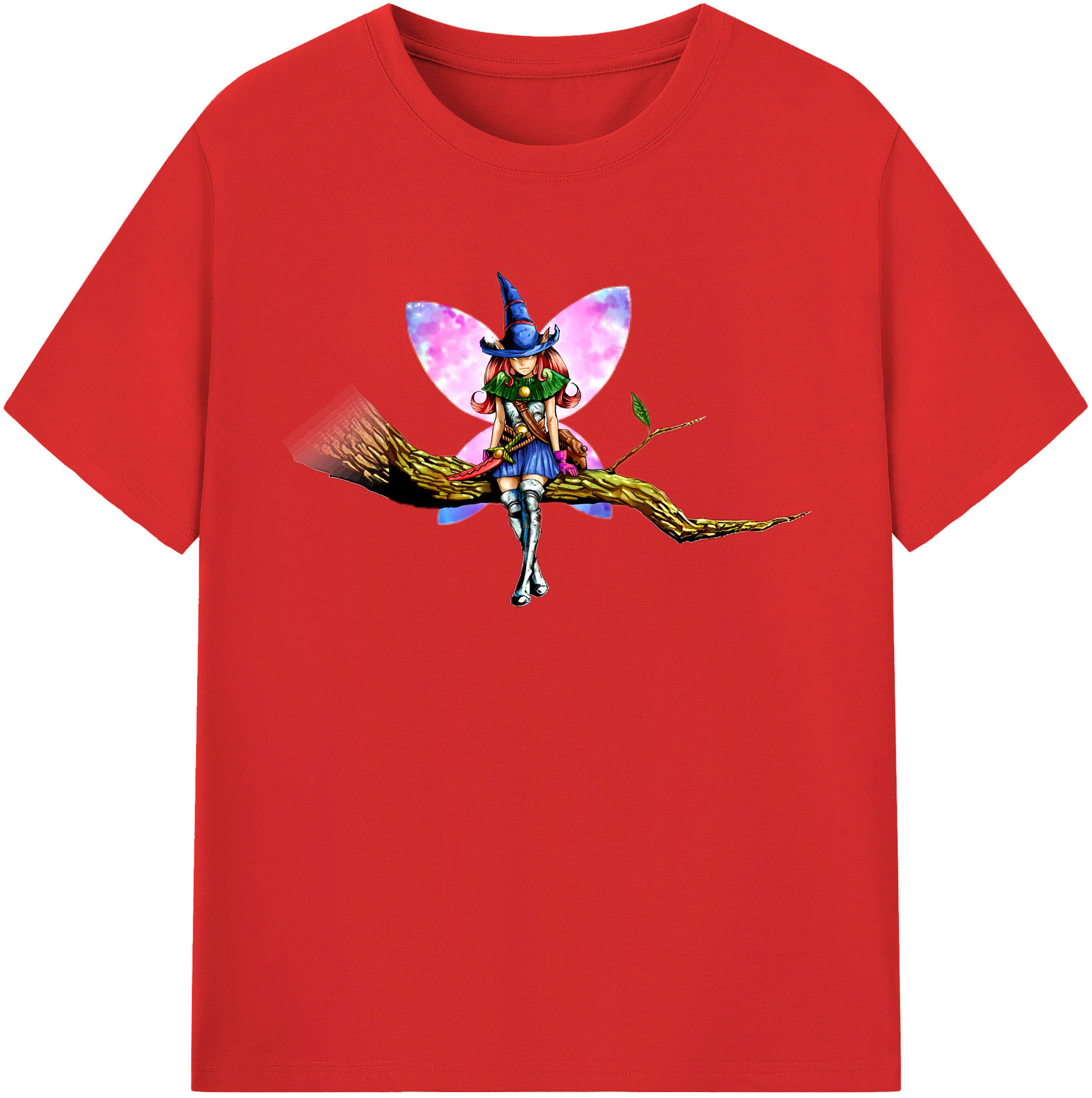 （画像用） 遊☆戯☆王 Yu-Gi-Oh! レディースカジュアルプリントTシャツ（綿100％）