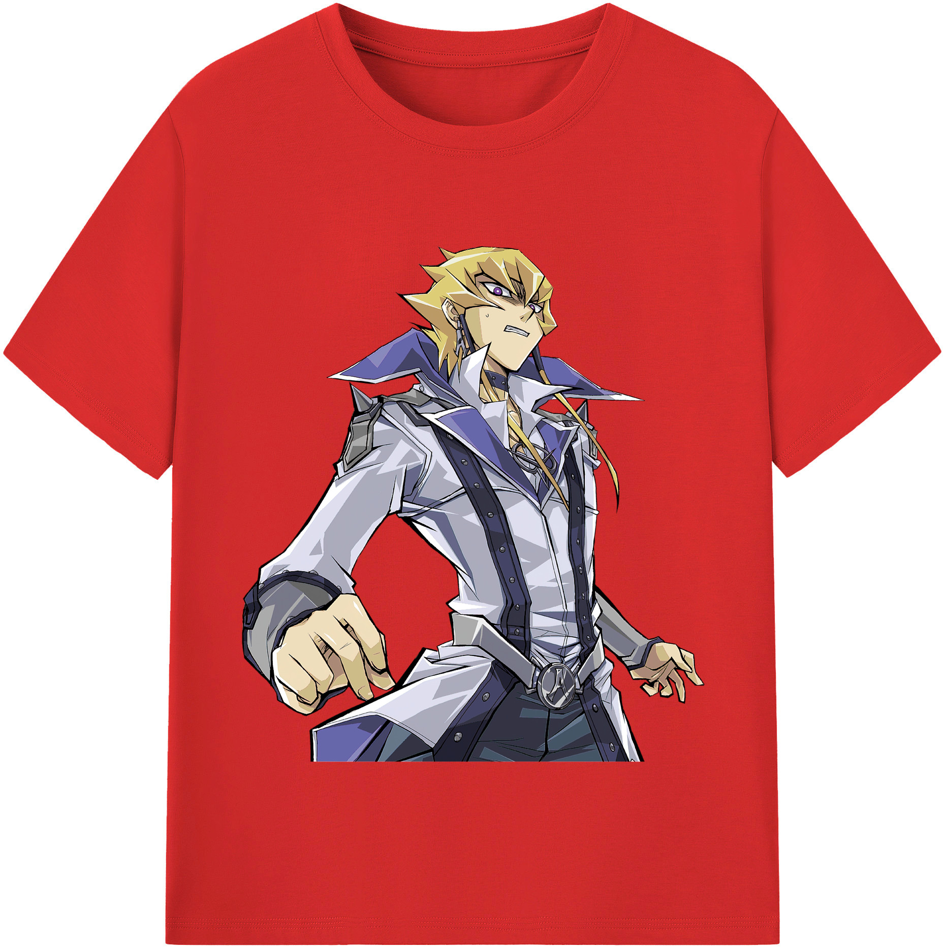 （画像用） 遊☆戯☆王 Yu-Gi-Oh! レディースカジュアルプリントTシャツ（綿100％）