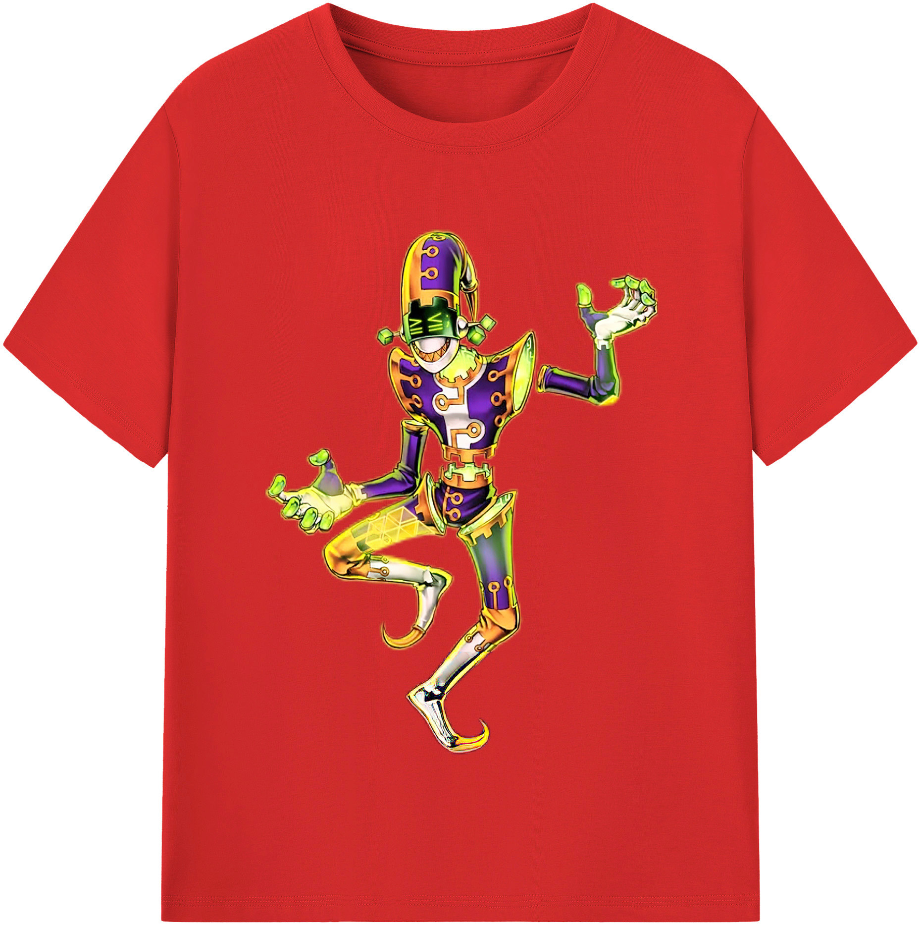 （画像用） 遊☆戯☆王 Yu-Gi-Oh! レディースカジュアルプリントTシャツ（綿100％）