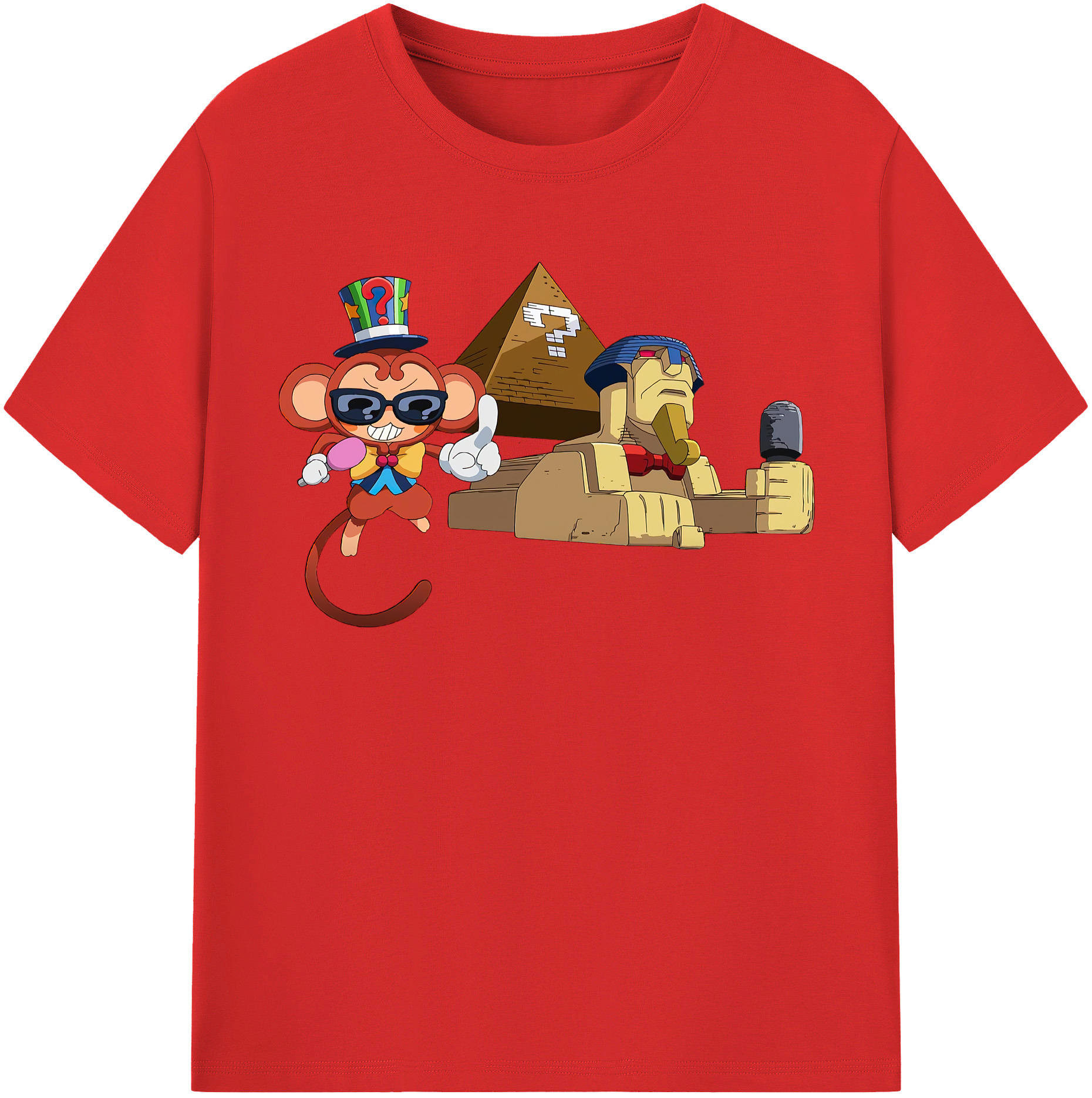 （画像用） 遊☆戯☆王 Yu-Gi-Oh! レディースカジュアルプリントTシャツ（綿100％）