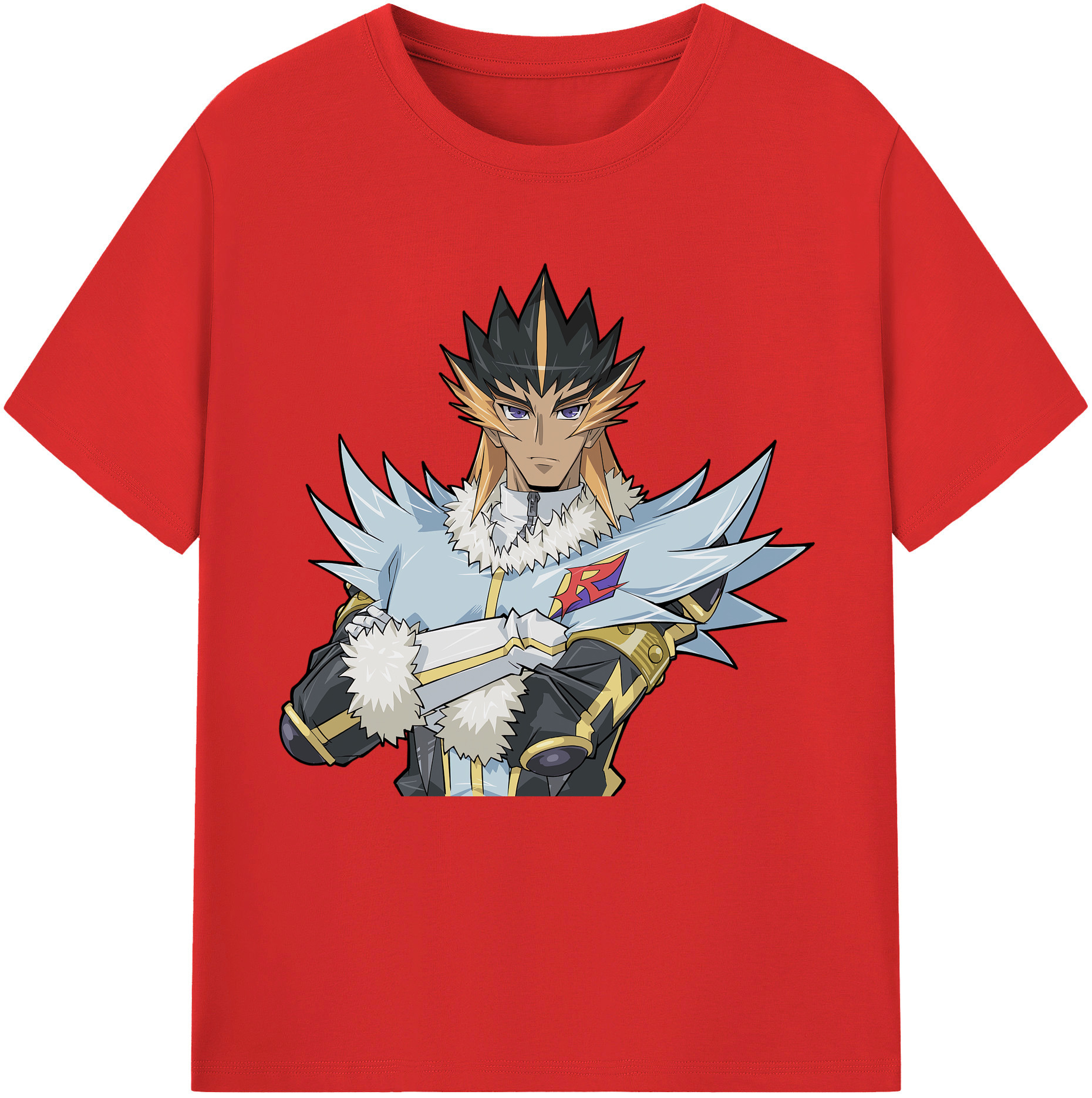 （画像用） 遊☆戯☆王 Yu-Gi-Oh! レディースカジュアルプリントTシャツ（綿100％）