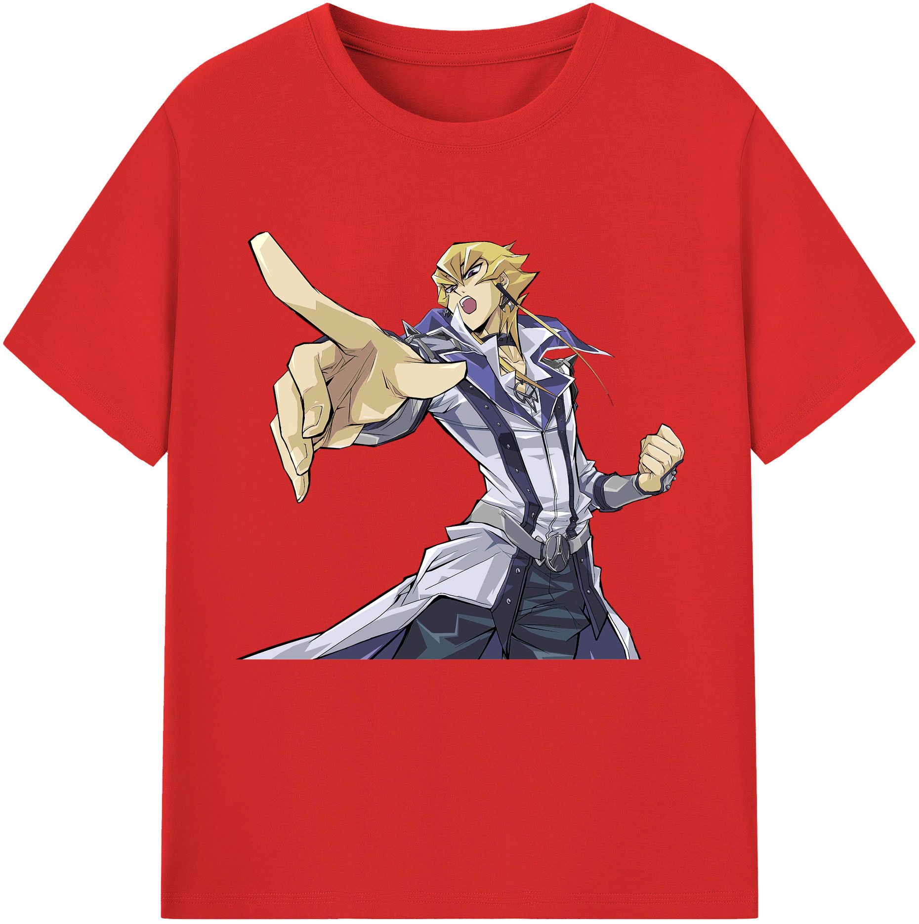 （画像用） 遊☆戯☆王 Yu-Gi-Oh! レディースカジュアルプリントTシャツ（綿100％）