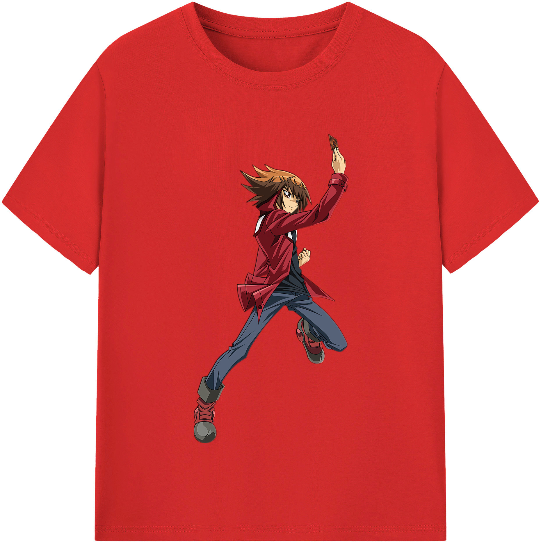 （画像用） 遊☆戯☆王 Yu-Gi-Oh! レディースカジュアルプリントTシャツ（綿100％）