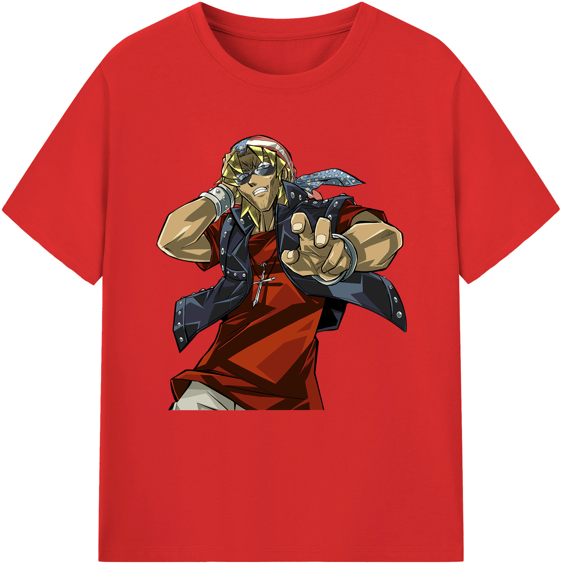 （画像用） 遊☆戯☆王 Yu-Gi-Oh! レディースカジュアルプリントTシャツ（綿100％）