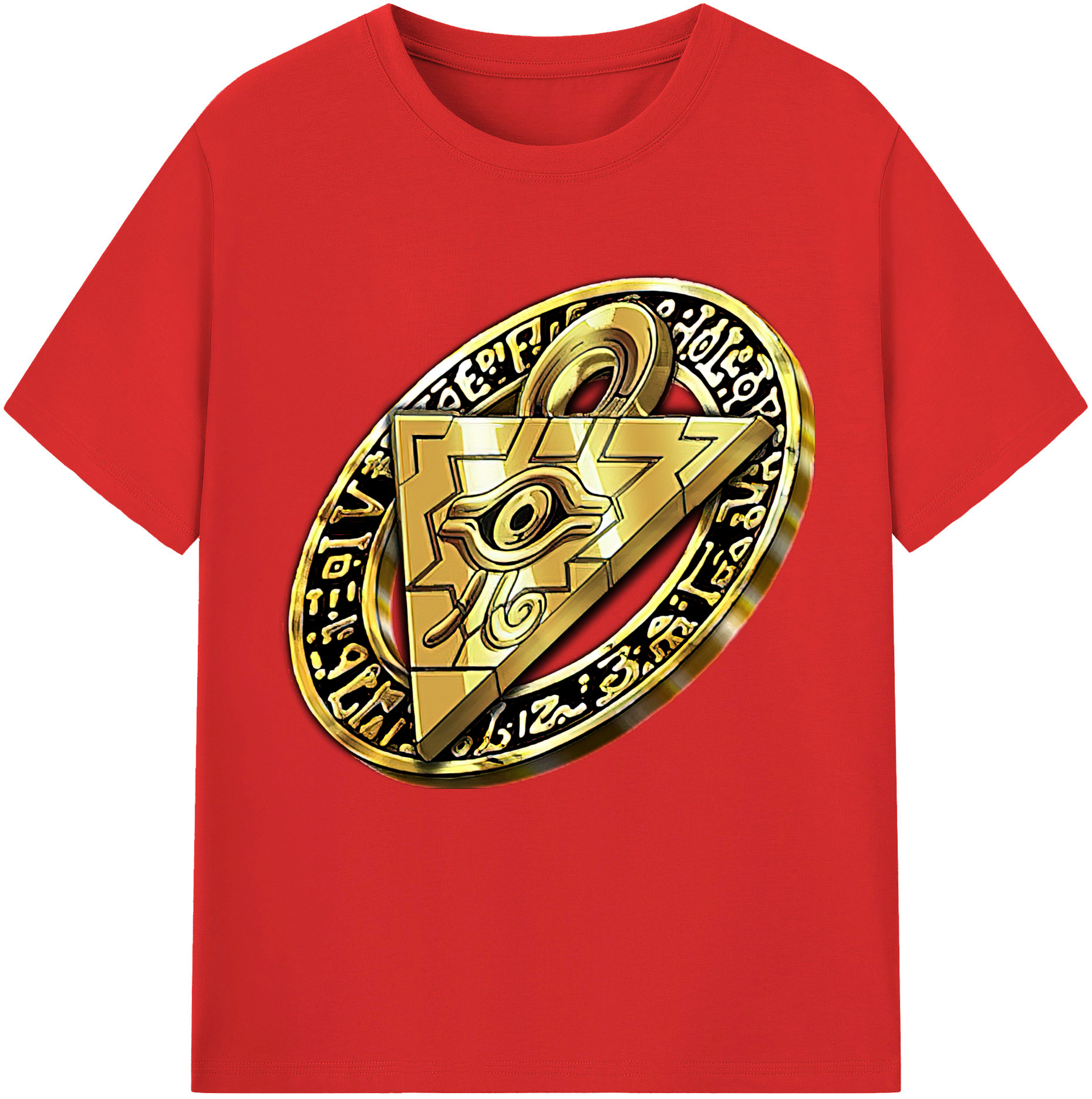 （画像用） 遊☆戯☆王 Yu-Gi-Oh! レディースカジュアルプリントTシャツ（綿100％）