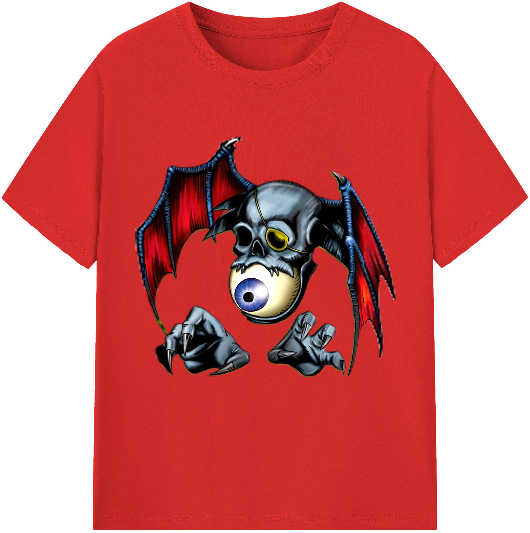 （画像用） 遊☆戯☆王 Yu-Gi-Oh! レディースカジュアルプリントTシャツ（綿100％）