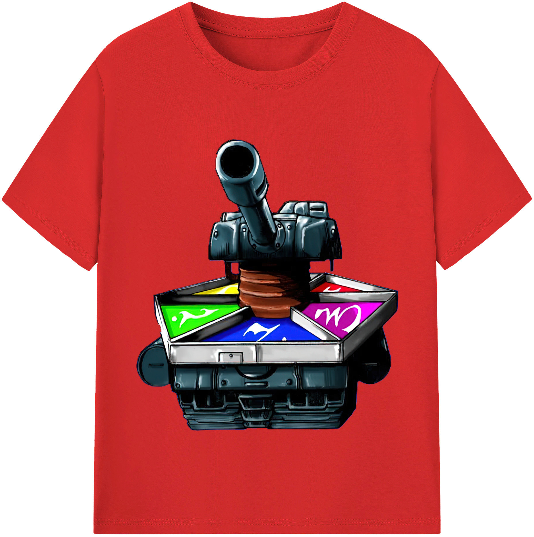 （画像用） 遊☆戯☆王 Yu-Gi-Oh! レディースカジュアルプリントTシャツ（綿100％）