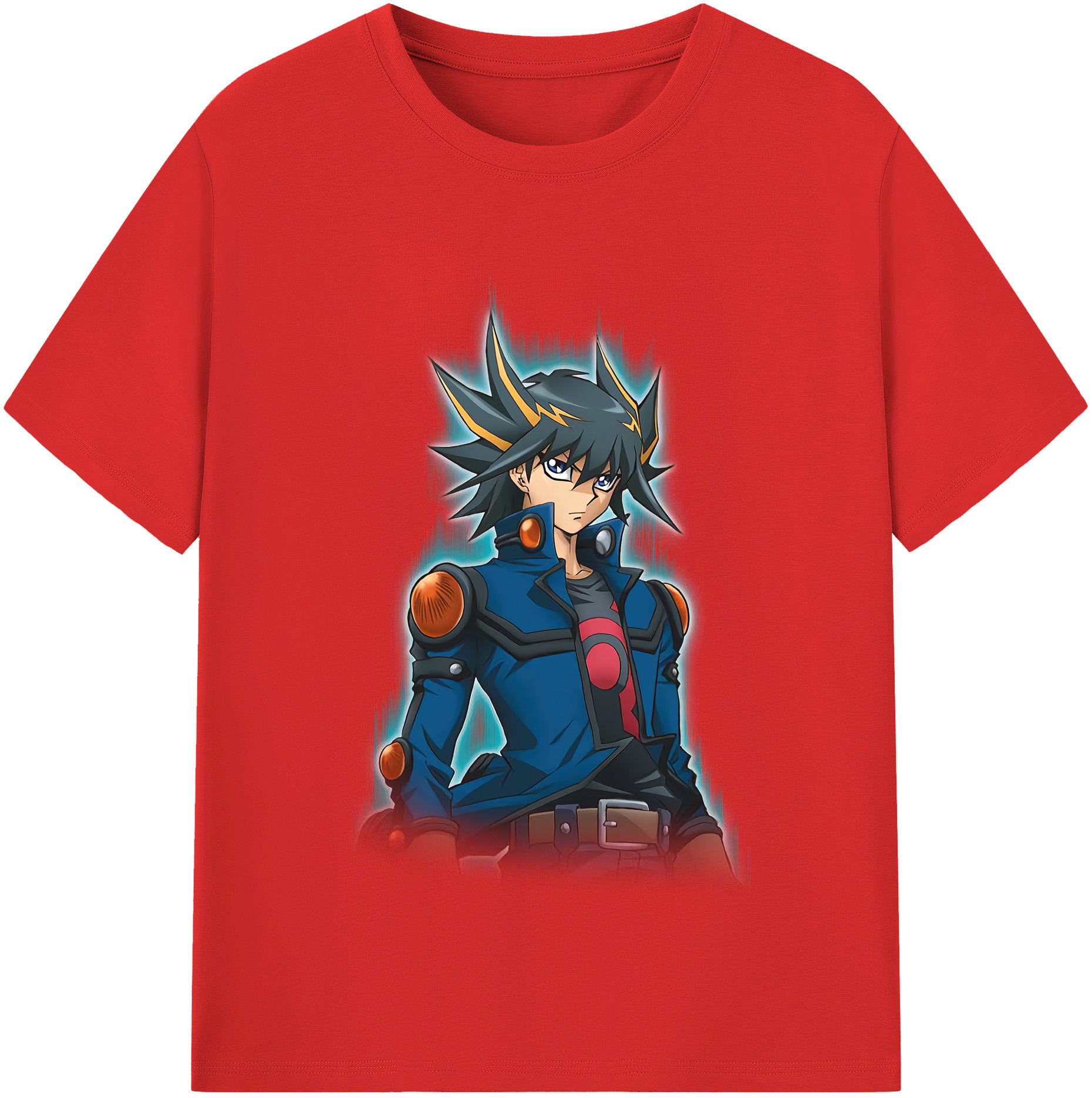（画像用） 遊☆戯☆王 Yu-Gi-Oh! レディースカジュアルプリントTシャツ（綿100％）