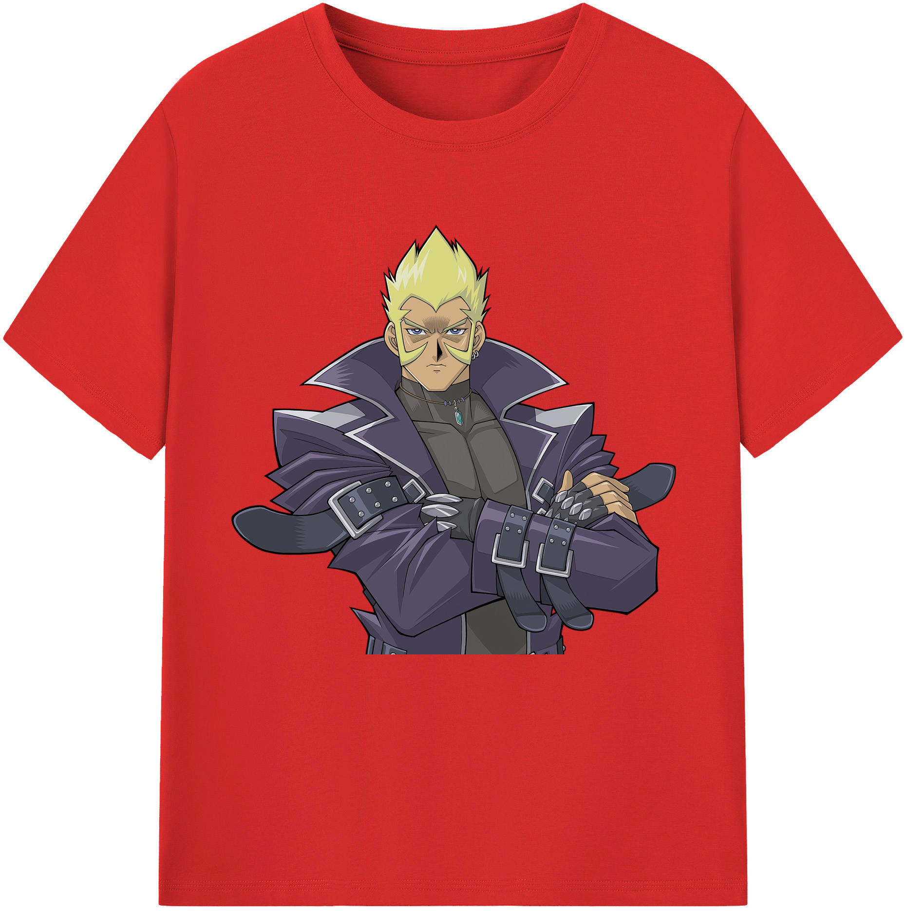 （画像用） 遊☆戯☆王 Yu-Gi-Oh! レディースカジュアルプリントTシャツ（綿100％）