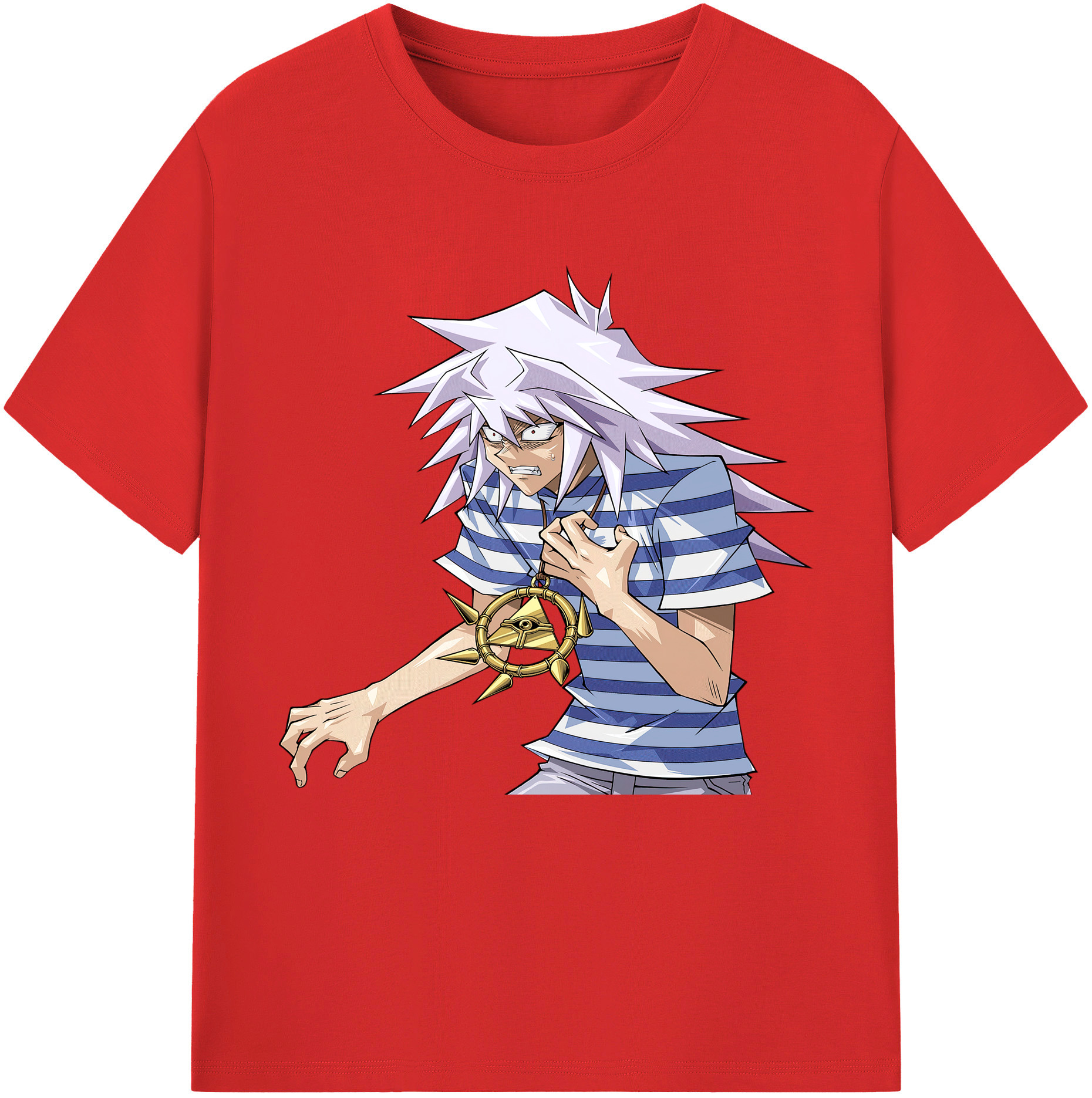 （画像用） 遊☆戯☆王 Yu-Gi-Oh! レディースカジュアルプリントTシャツ（綿100％）