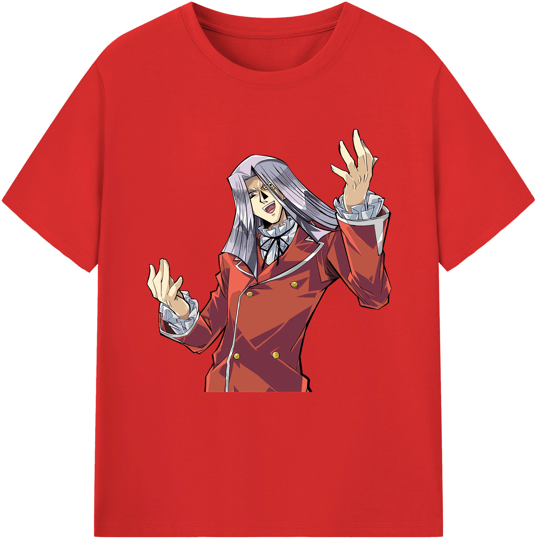 （画像用） 遊☆戯☆王 Yu-Gi-Oh! レディースカジュアルプリントTシャツ（綿100％）