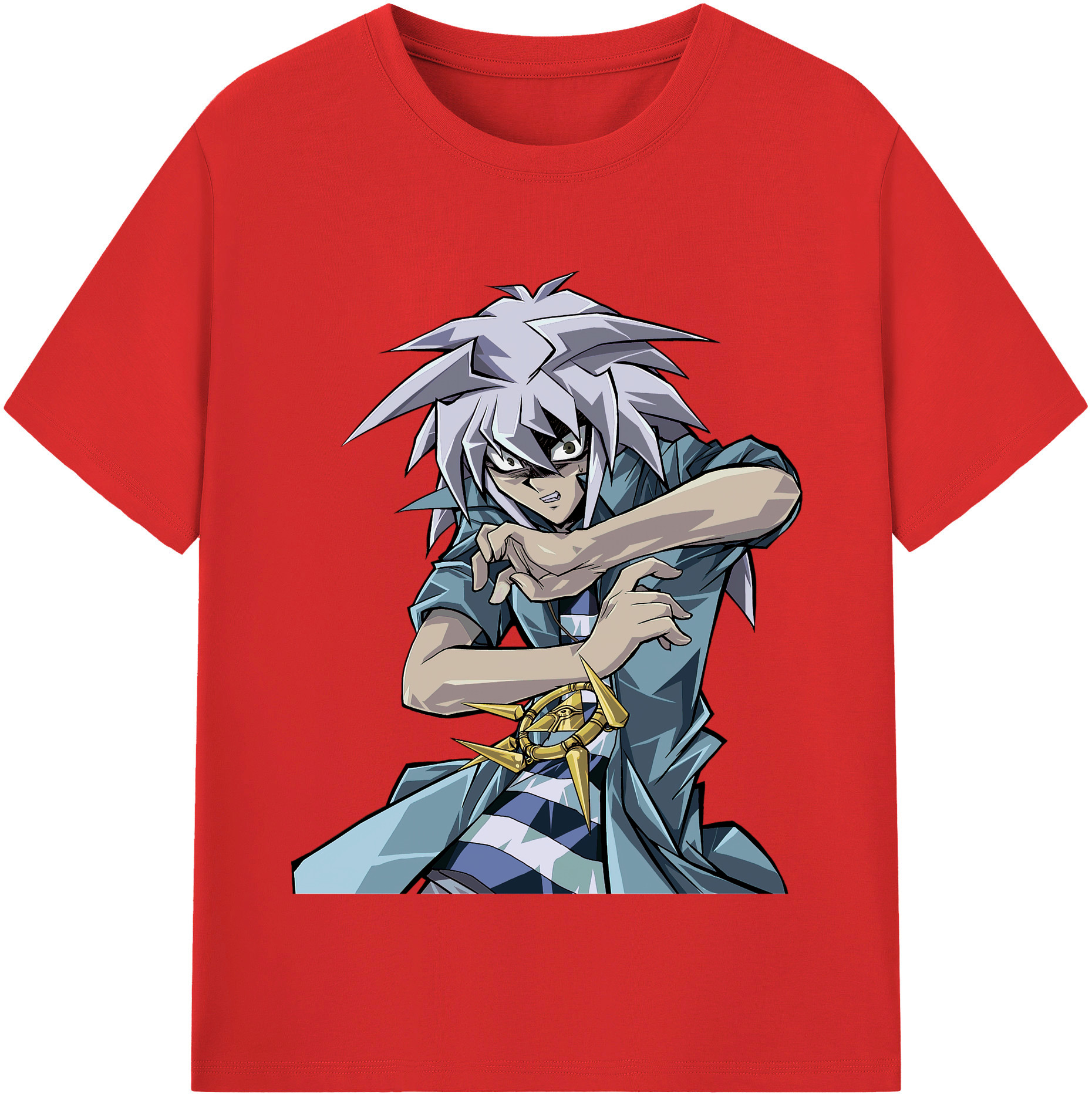 （画像用） 遊☆戯☆王 Yu-Gi-Oh! レディースカジュアルプリントTシャツ（綿100％）