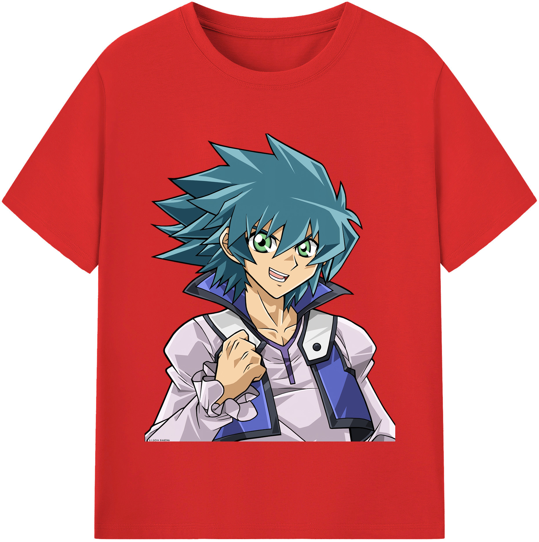 （画像用） 遊☆戯☆王 Yu-Gi-Oh! レディースカジュアルプリントTシャツ（綿100％）